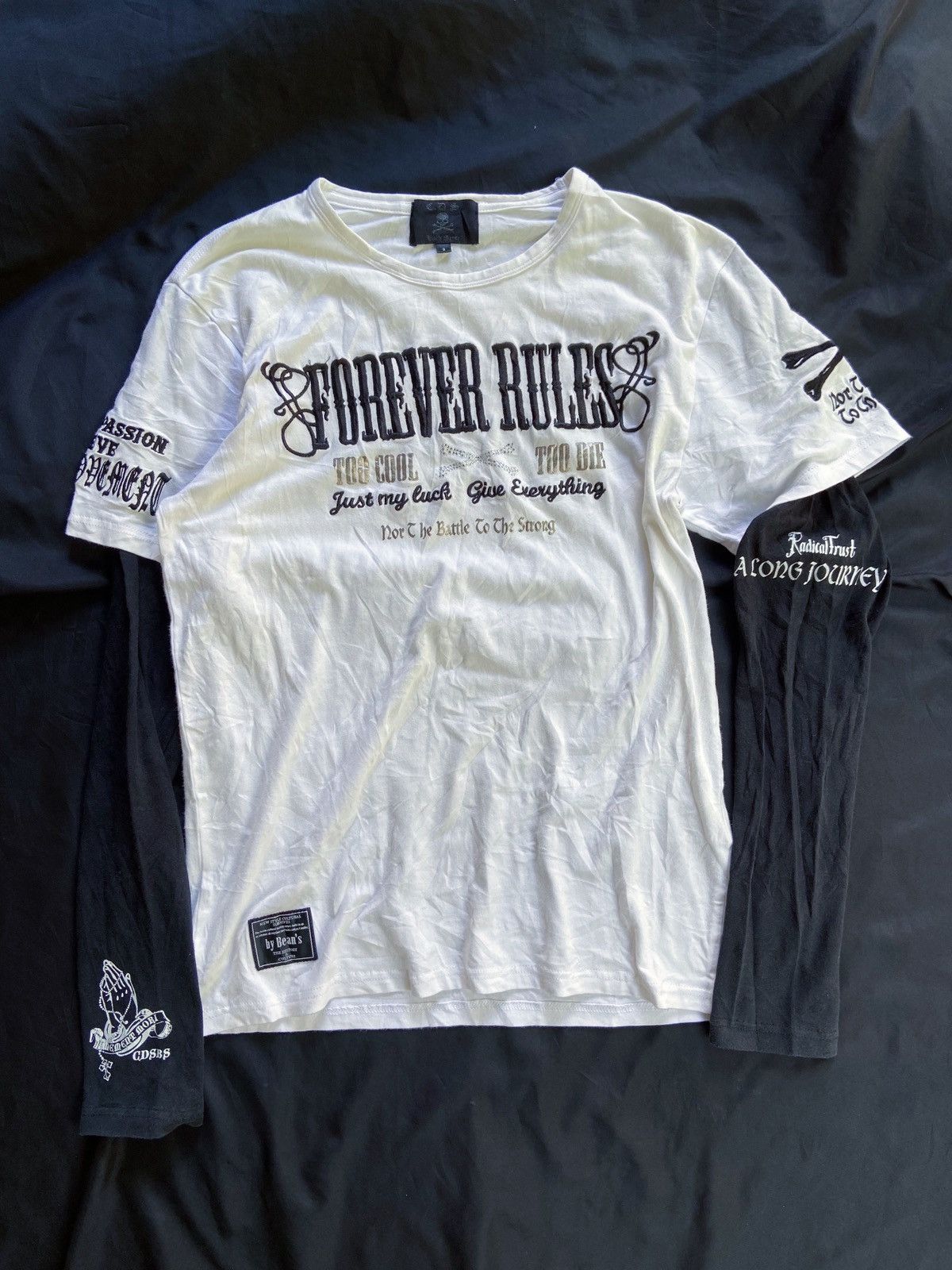 14th Addiction C.D.S BLACK SENSE DOUBLE LAYER LONG SLEEVE Size US M / EU 48-50 / 2 - 1 Thumbnail