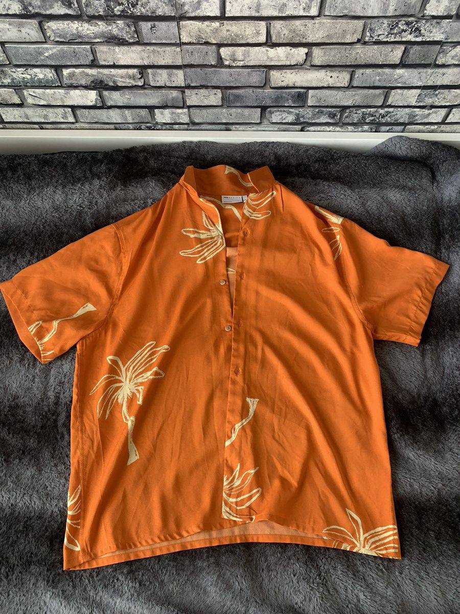 Asos Asos short sleeved button up with tree print Size US M / EU 48-50 / 2 - 1 Thumbnail