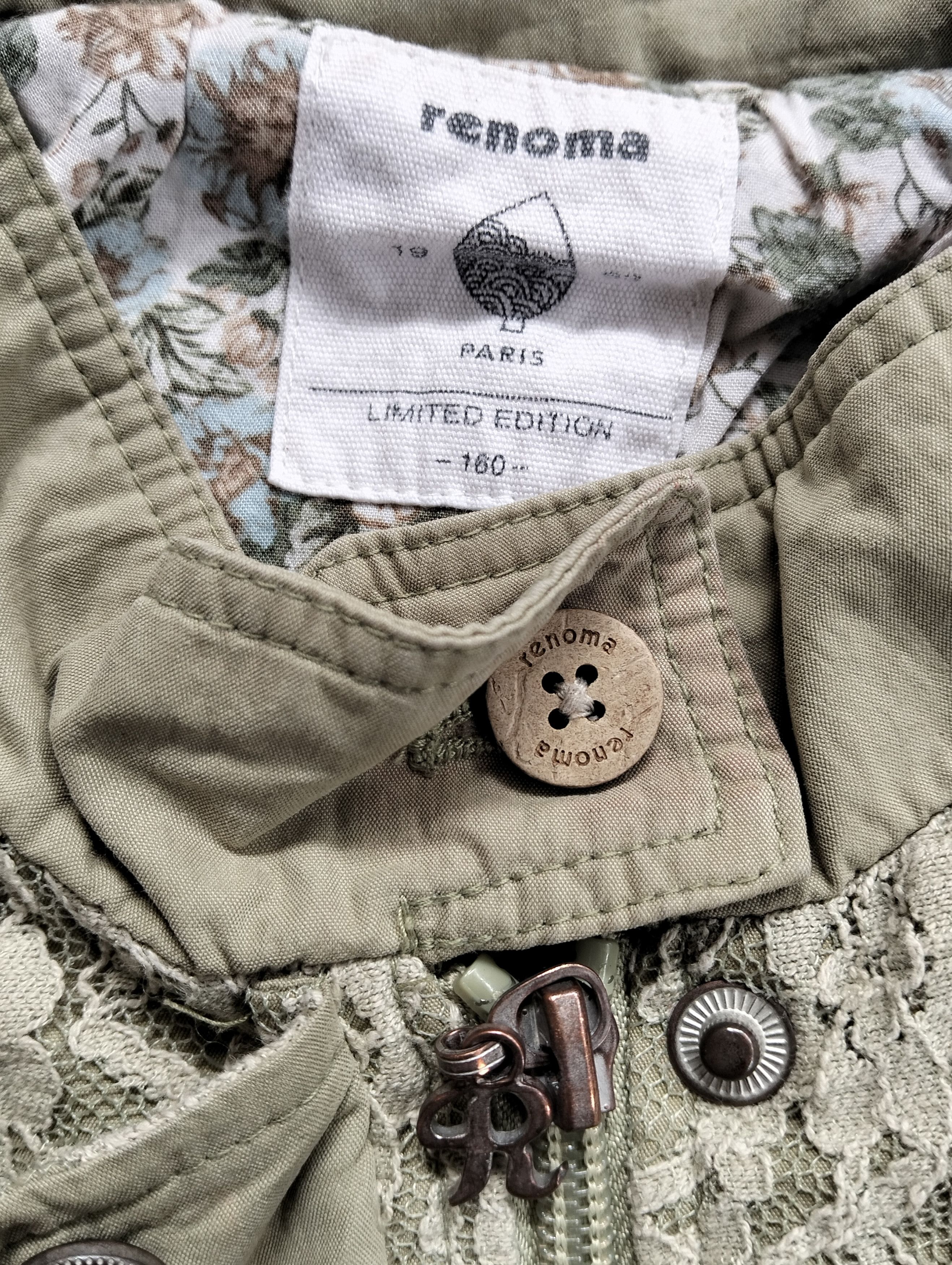 Renoma 🔥 Renoma Paris Lace Utility Jacket – Limited Edition 🔥 Size M / US 6-8 / IT 42-44 - 4 Thumbnail