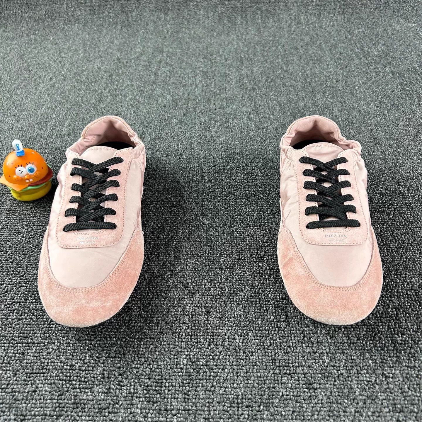 Prada PRADA 25ss Pink Thin Sole Deertrainer 38 Size US 7 / IT 37 - 2 Thumbnail