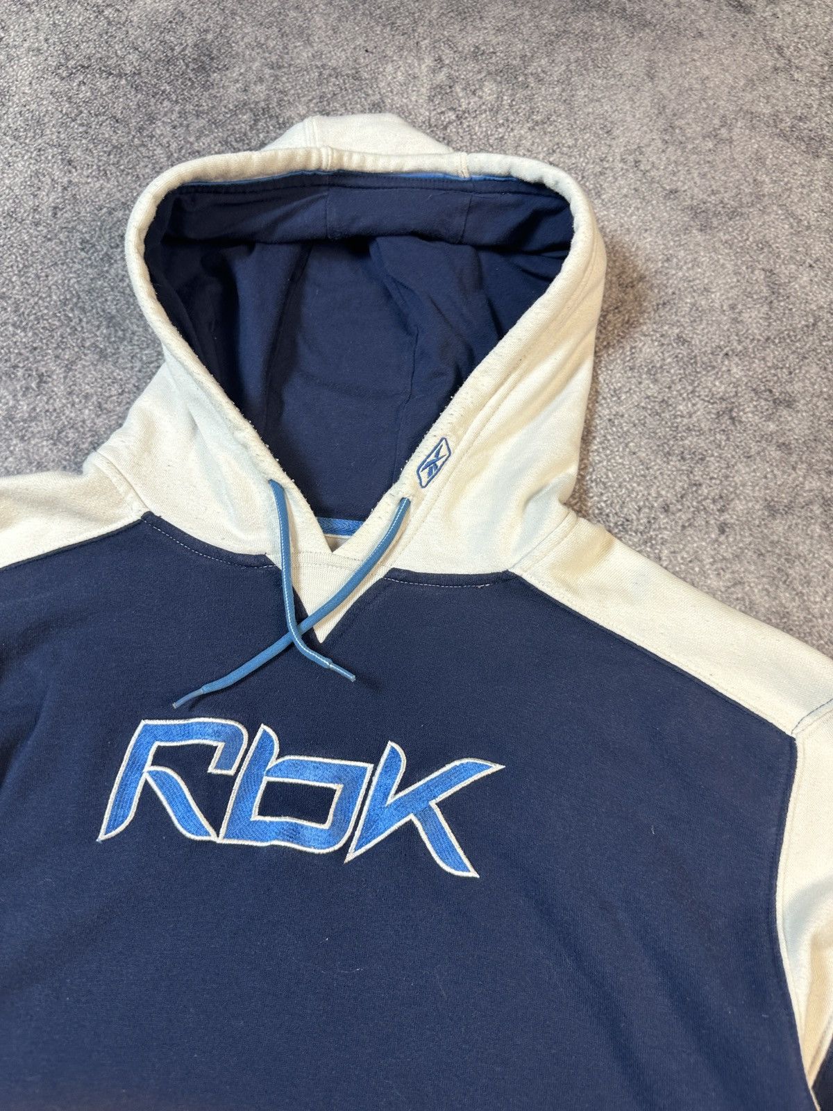 NHL × Reebok × Vintage Y2K Vintage Reebok RBK Logo Hoodie Hockey Rare Streetwear L Size US L / EU 52-54 / 3 - 3 Thumbnail