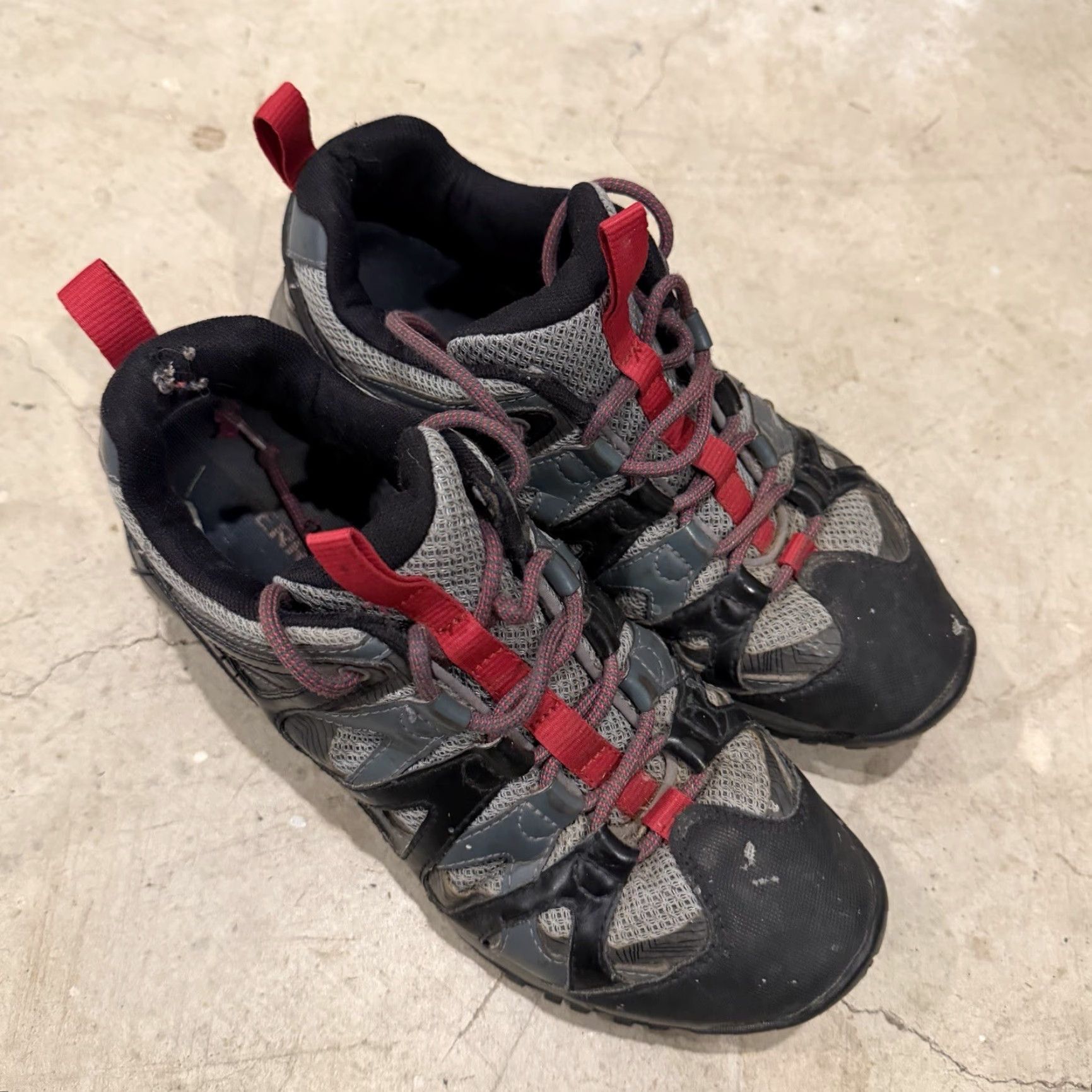 Merrell Merrell Siren Hex Q2 Hiking Boot Gray Black Ladies 8.5 Ankle Leather Rubber Distressed—Bootie Outdoor Sports Casual Travel Womens Size US 9 / IT 39 - 2 Thumbnail
