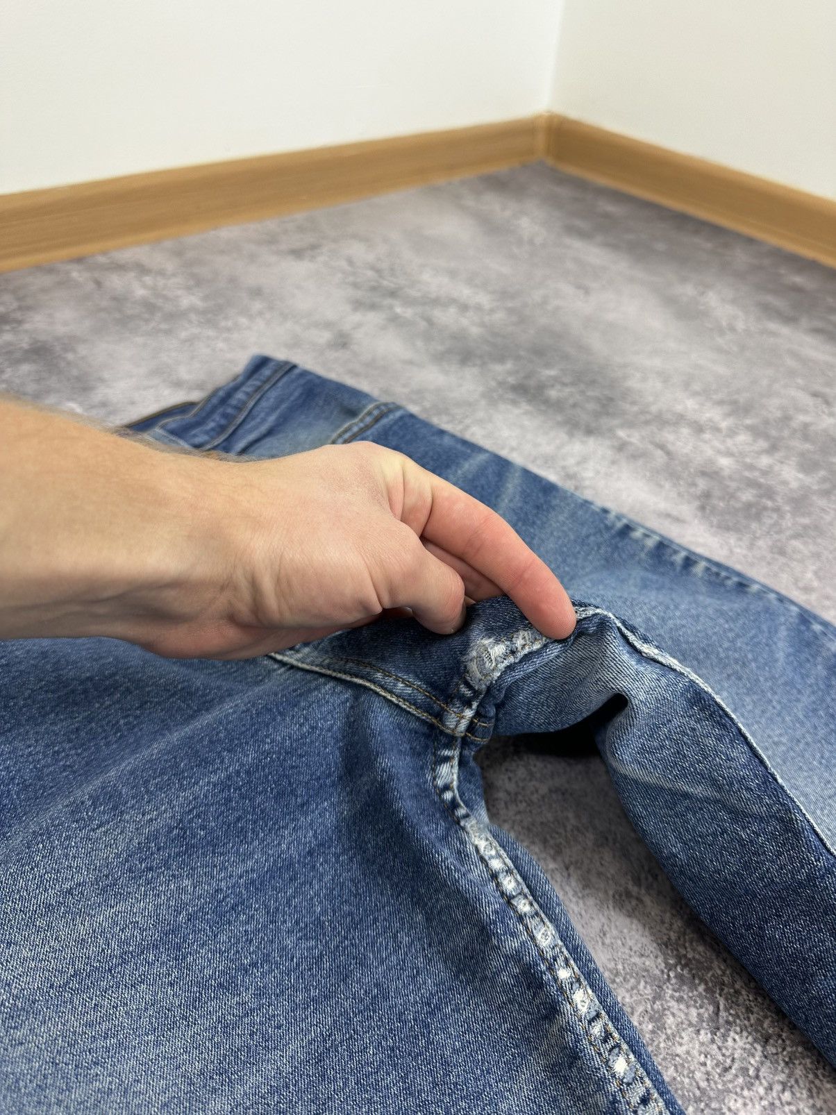 Levi's Vintage Levi's 550 Paper Tag Women's Stone Washed USA Jeans Size 32" / US 10 / IT 46 - 15 Thumbnail