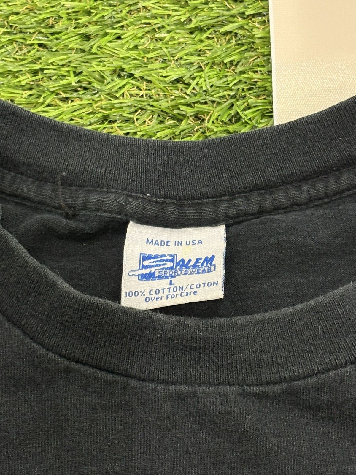 Salem Sportswear VINTAGE RARE SALEM LARRY BIRD BOSTON CELTICS TEE Size US L / EU 52-54 / 3 - 3 Thumbnail
