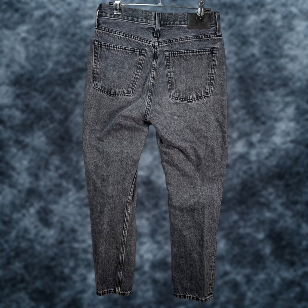 Everlane Everlane 90s Jeans Womens Size 27 Regular Organic Cotton Straight-Leg Denim Gray 5-Pocket 28in Inseam Button Rise High Vintage No Women Size 27" / US 4 / IT 40 - 1 Thumbnail
