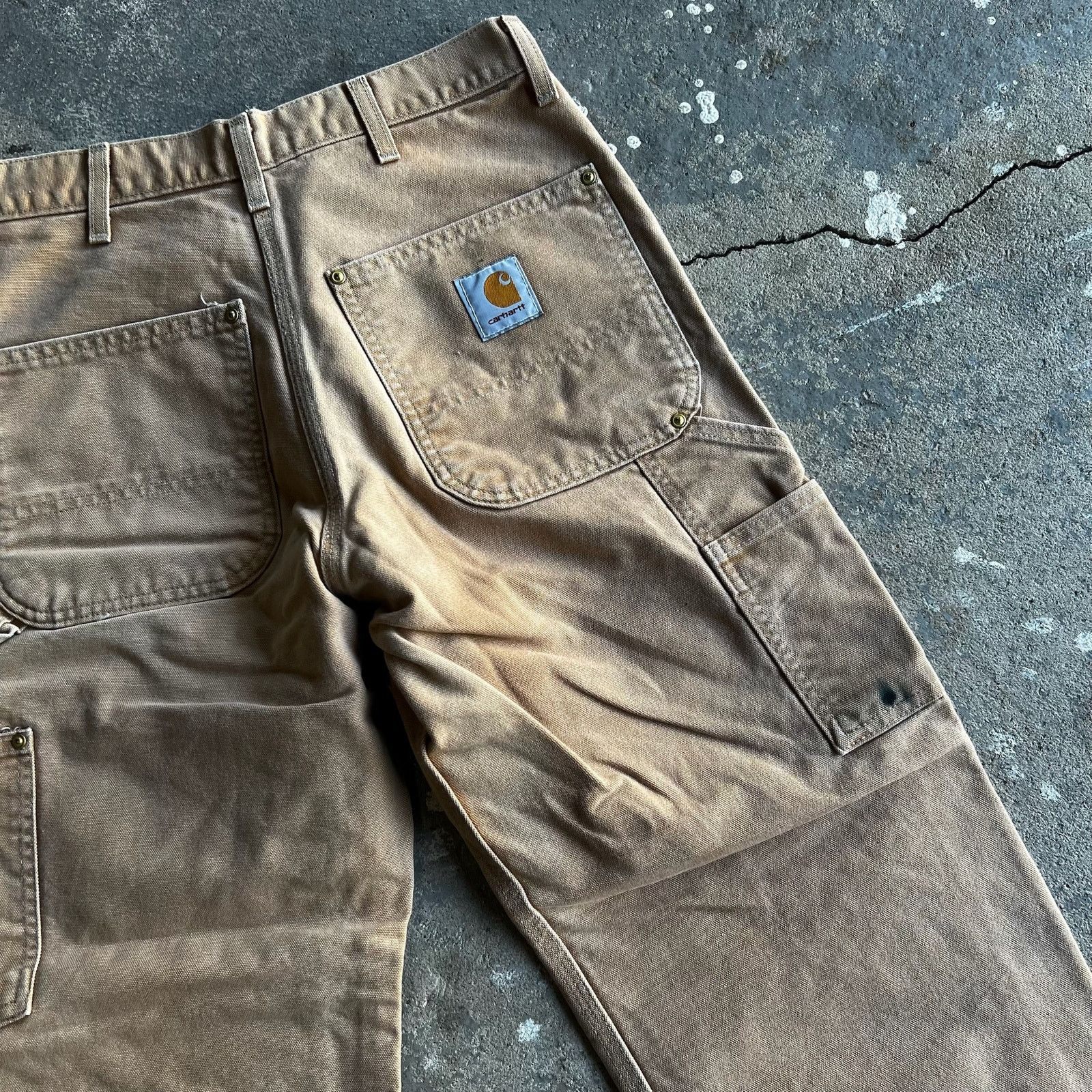 Carhartt × Vintage Carhartt brown double knee work wear carpenter pants Size US 30 / EU 46 - 5 Thumbnail