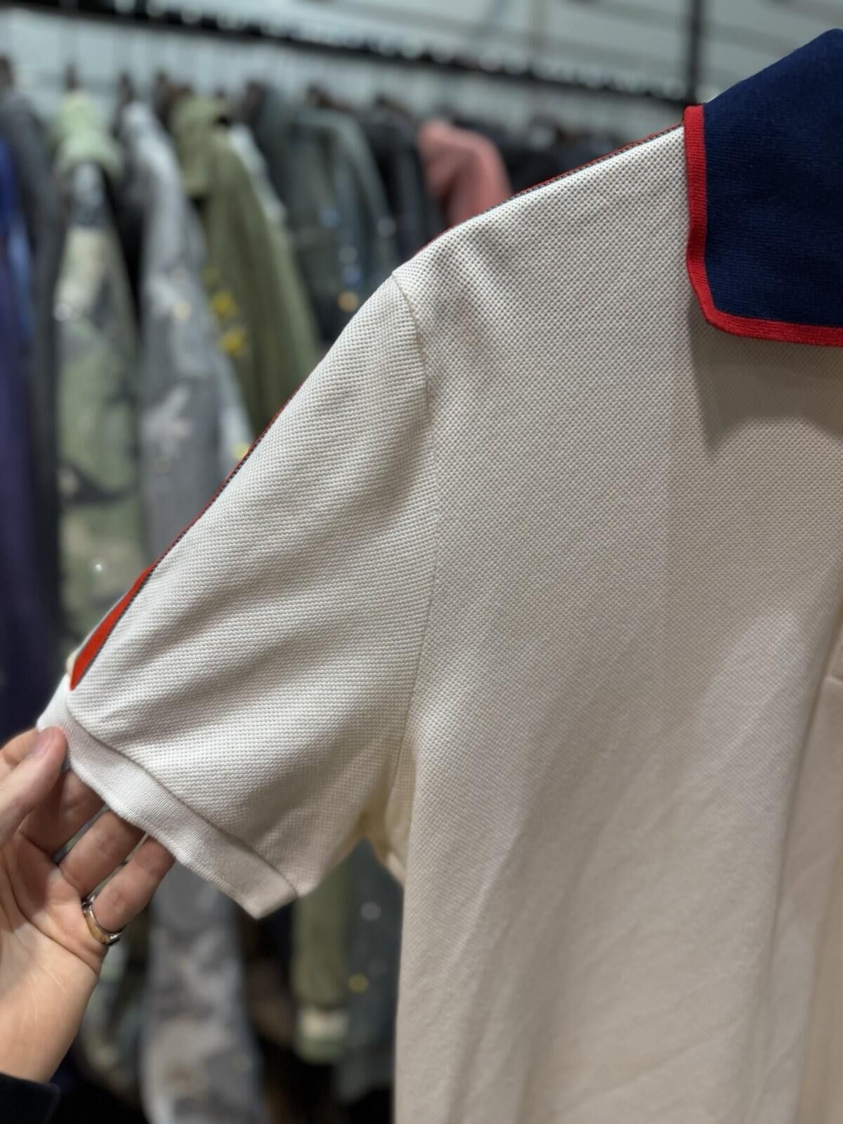 Gucci Gucci Polo T Shirt White Size Large $850 Retail Size US L / EU 52-54 / 3 - 12 Thumbnail