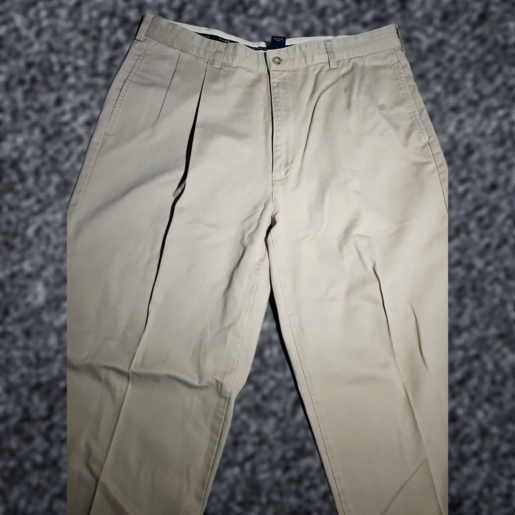 Polo Ralph Lauren VINTAGE Polo Ralph Lauren Mens Pants 36x34 Beige Khaki Flat Chino Tan Trousers Polo Ralph Lauren Mens Pants 36x34 Beige Khaki Flat Chino Tan Trousers Size US M / EU 48-50 / 2 - 1 Thumbnail