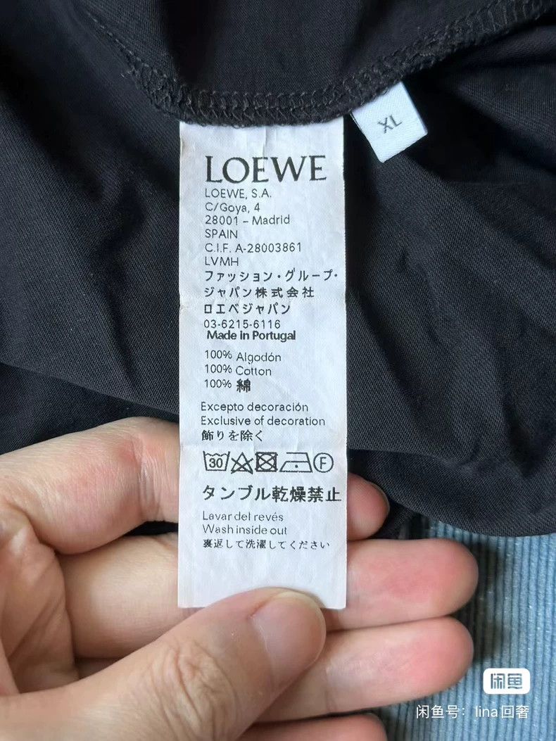 Loewe loewe black short sleeves 2504-Nextarrow Size US XL / EU 56 / 4 - 3 Thumbnail