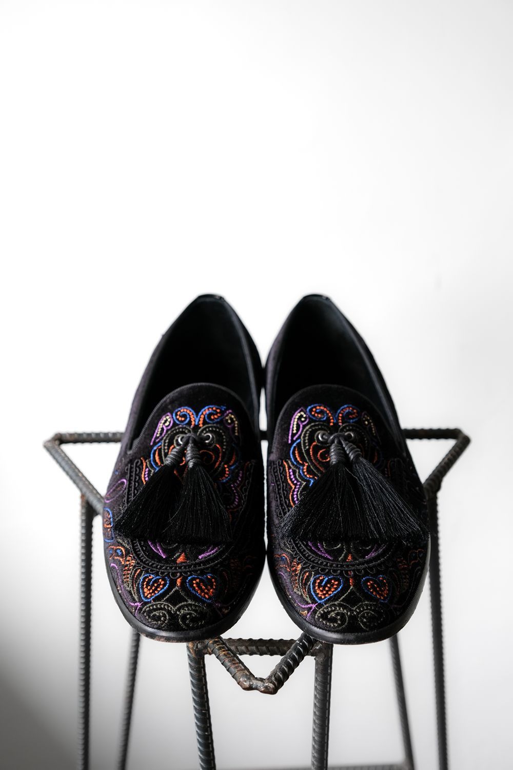 Other ANGELO RUFFO Velvet Loafers Size US 10 / EU 43 - 2 Thumbnail
