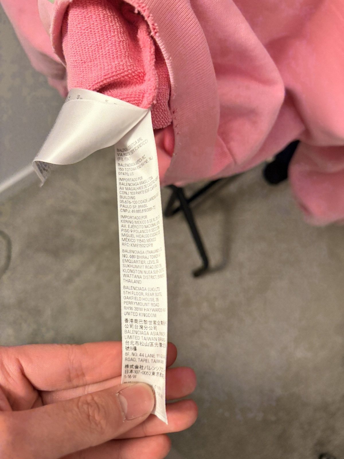 Balenciaga Balenciaga Fruit Dirty Pink Zipup Size US M / EU 48-50 / 2 - 13 Thumbnail