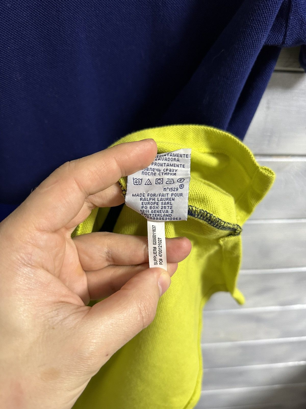 Polo Ralph Lauren Rare Luxury Polo Ralph Lauren Small Logo Multicolor. Size US L / EU 52-54 / 3 - 7 Thumbnail