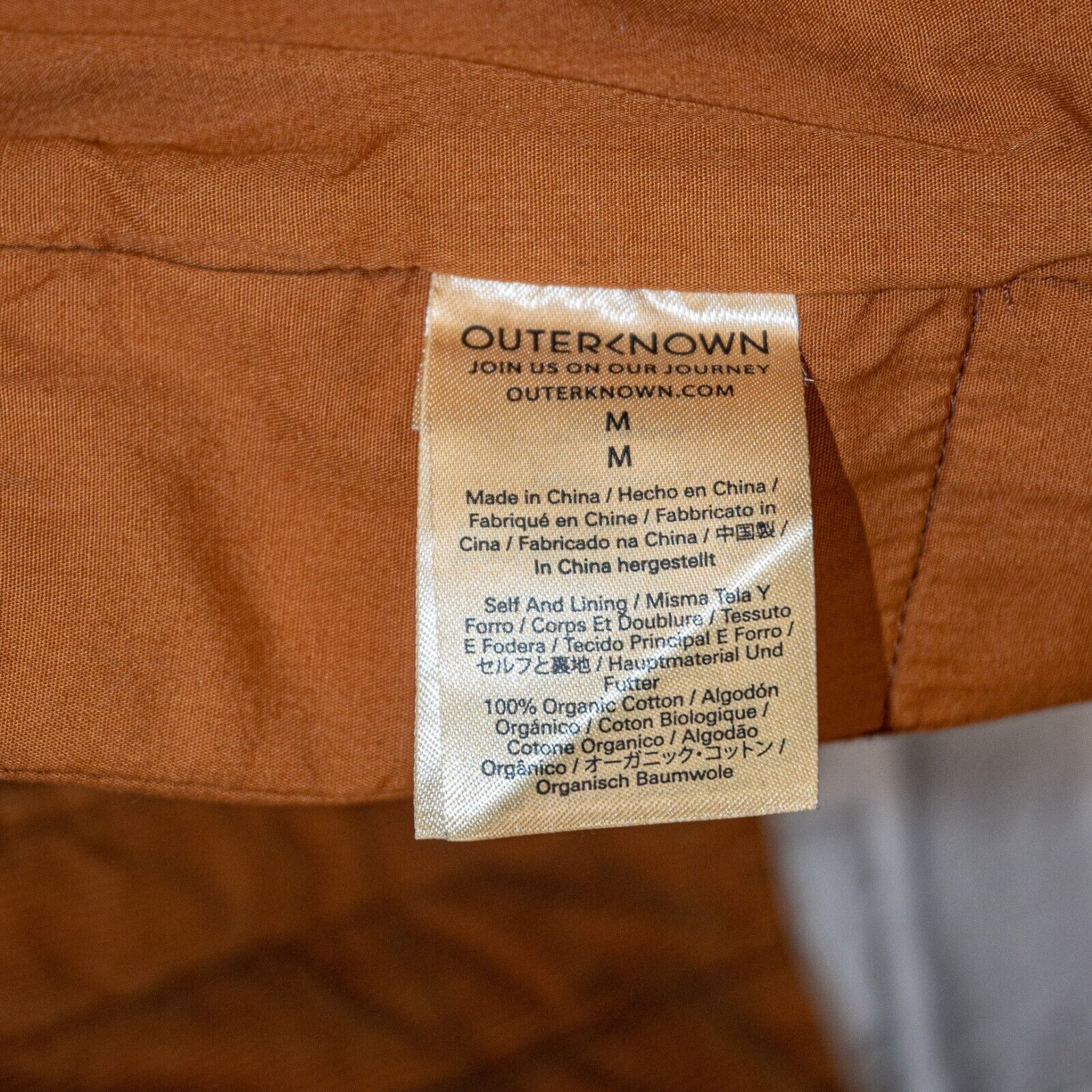 Outerknown OUTERKNOWN Women's Lou Corduroy Puffer Jacket in light Brown Size M / US 6-8 / IT 42-44 - 7 Thumbnail