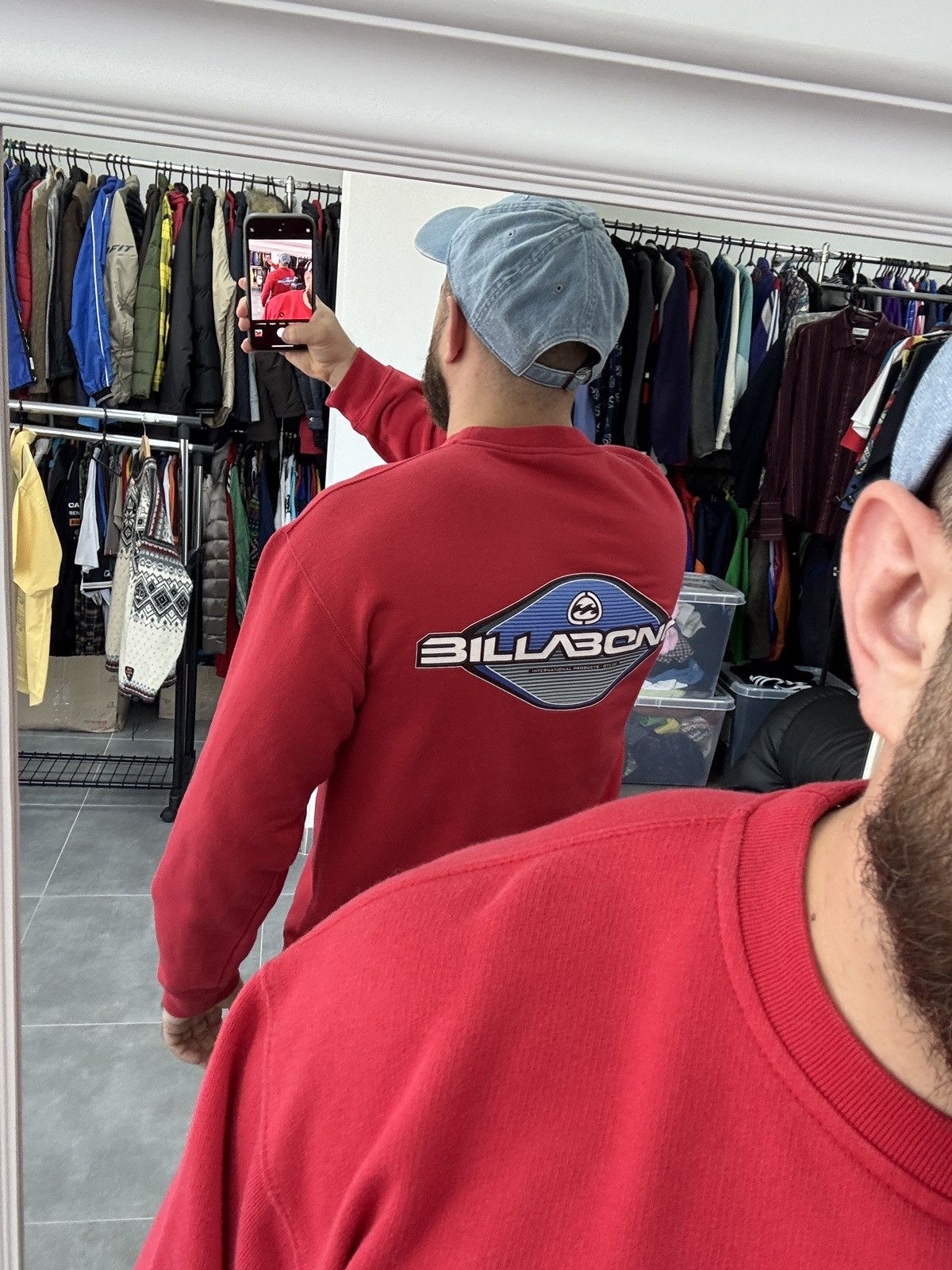 Billabong × Vintage Vintage Billabong 90s Surfing Logo Y2K Sweatshirt Size S Size US S / EU 44-46 / 1 - 3 Thumbnail