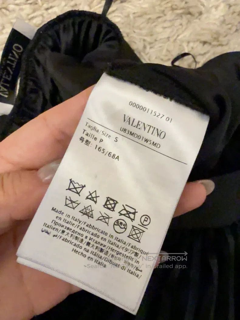 Valentino Valentino Pleated skirt velor Size S / US 4 / IT 40 - 3 Thumbnail