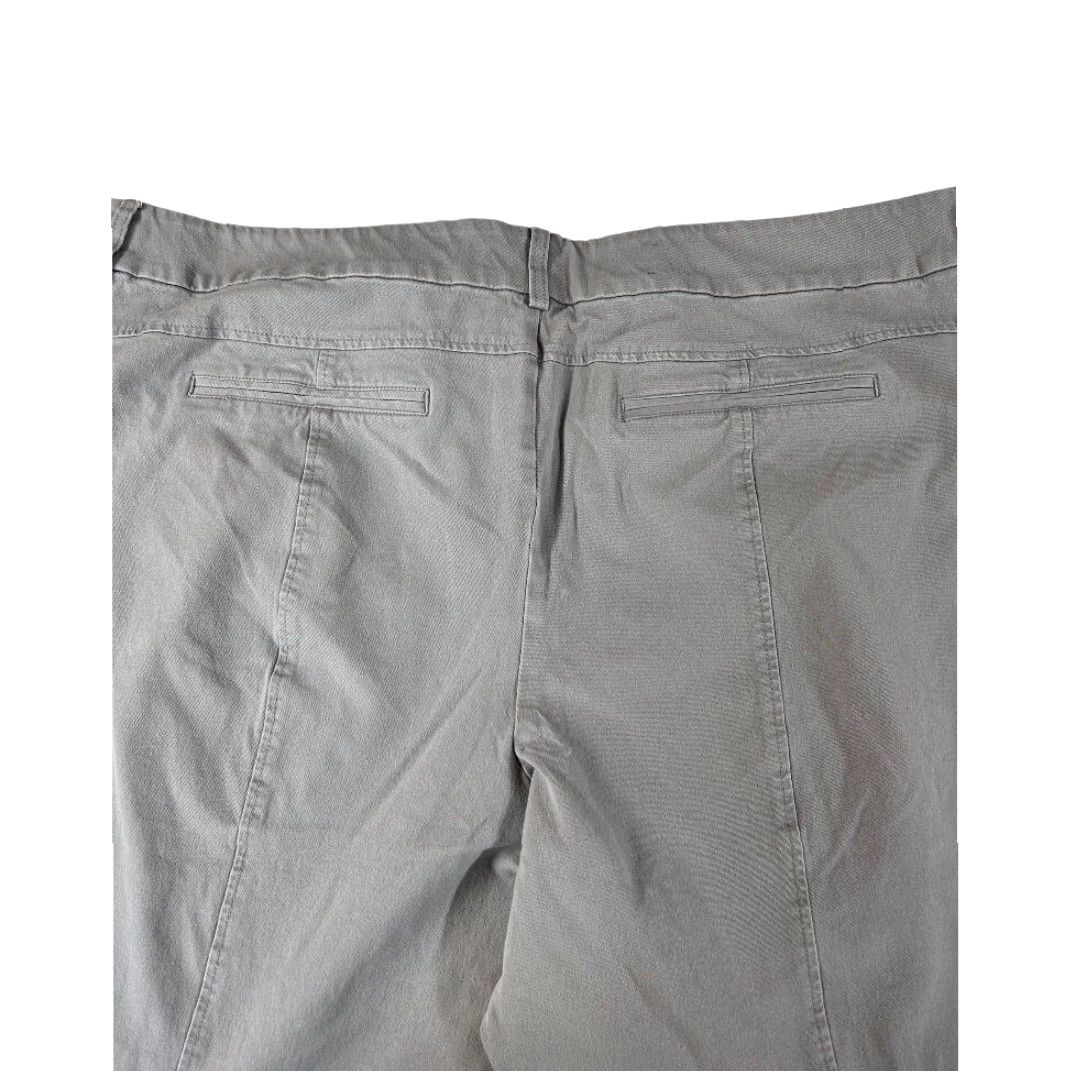 Vintage INC International Concepts Pants Women 24W Gray Capri 21" Inseam Size 42" / US 20 - 7 Thumbnail