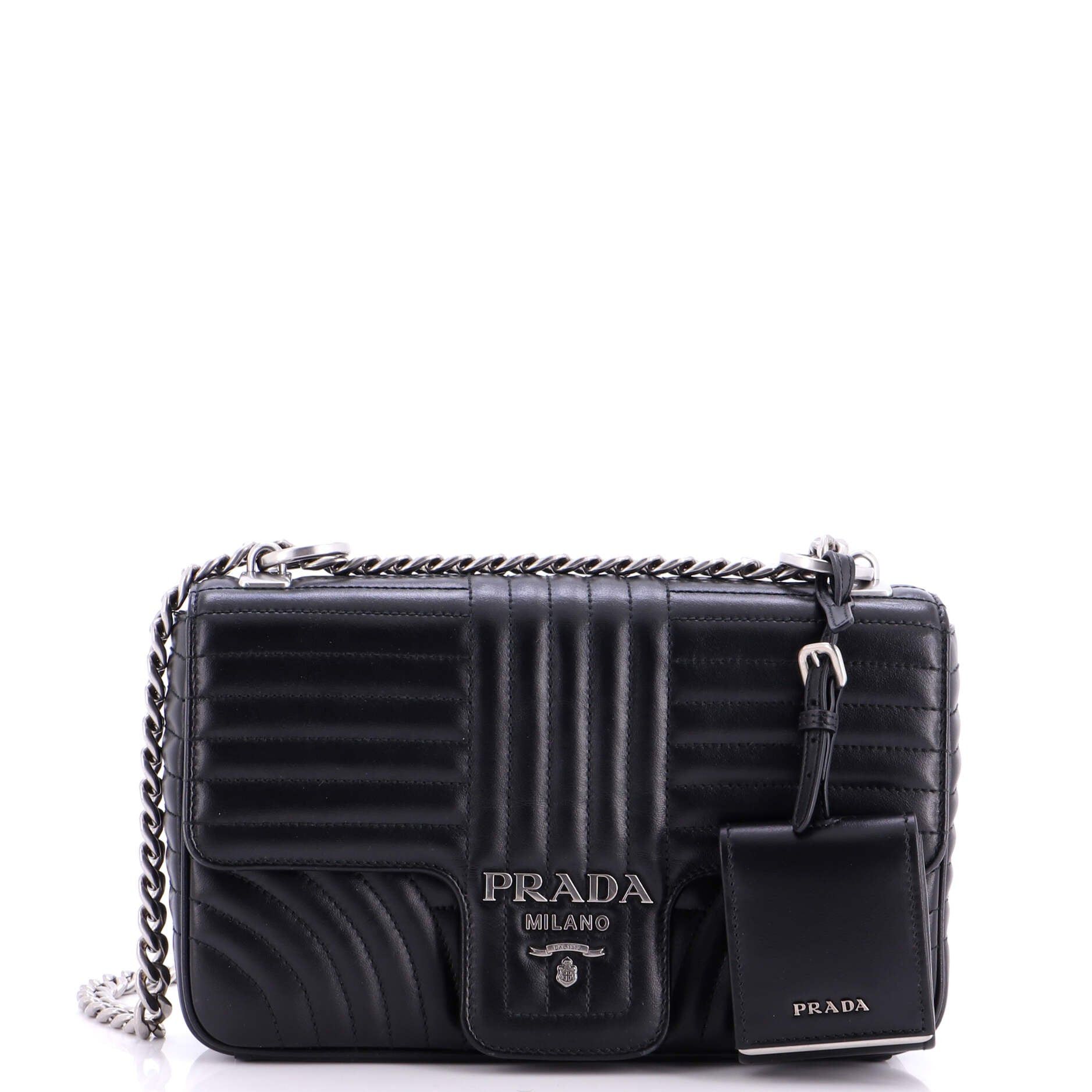 Prada Chain Flap Shoulder Bag Size ONE SIZE - 1 Thumbnail