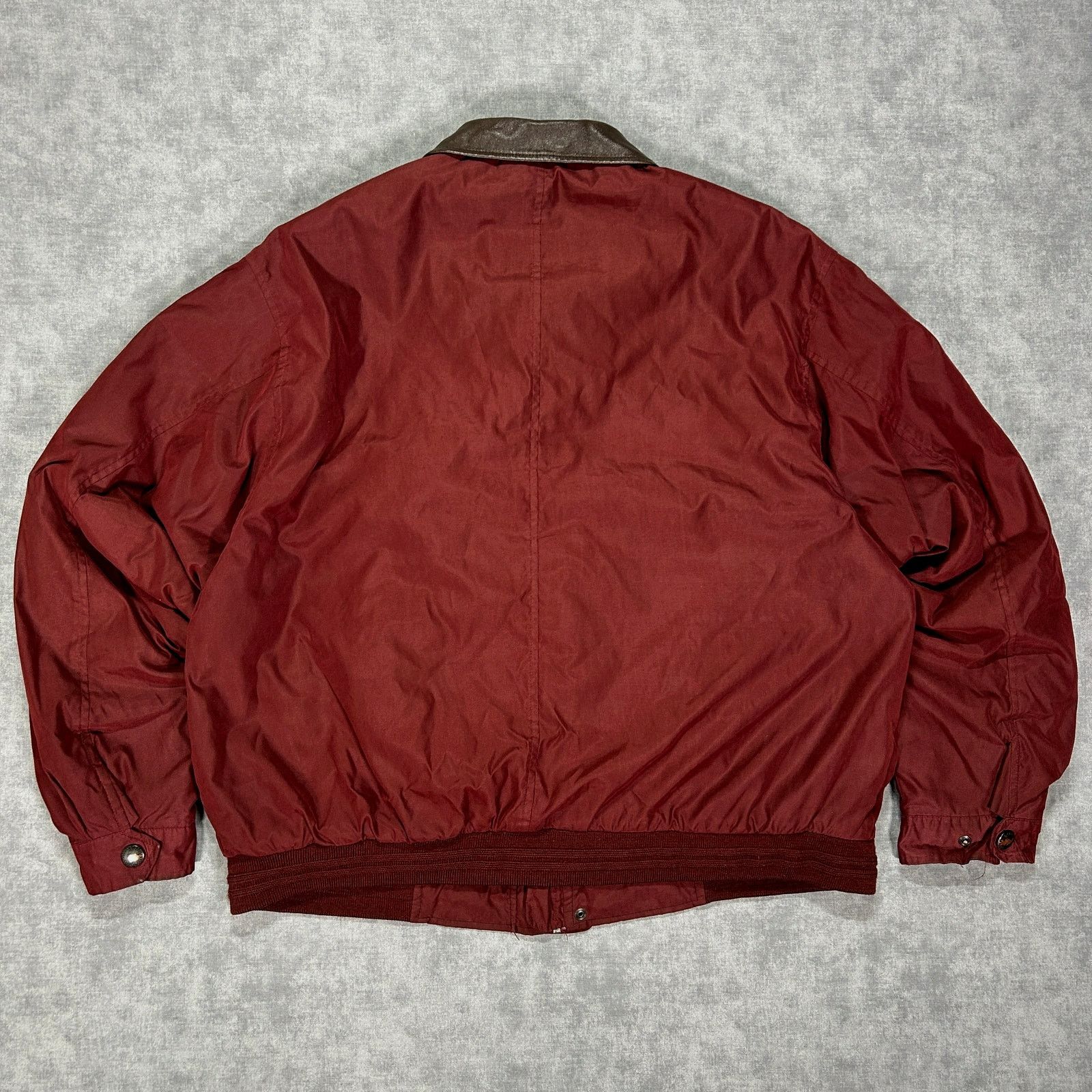 Eddie Bauer VTG Eddie Bauer quilted leather collar chore jacket mens XL Size US XL / EU 56 / 4 - 2 Thumbnail