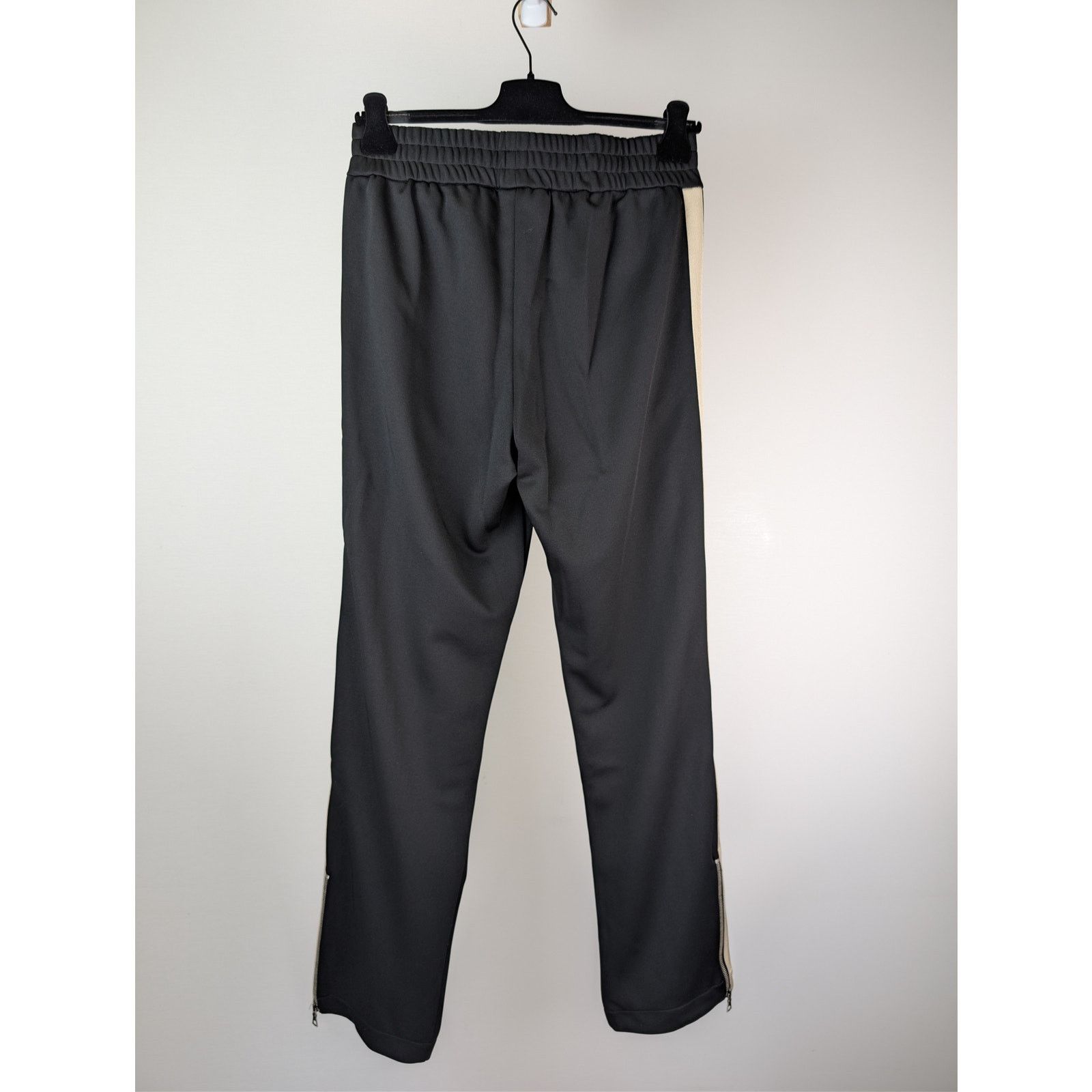 Palm Angels o1rshd1 Q:2 / Classic Logo Track Pants in Black / Off-White Size US 36 / EU 52 - 9 Thumbnail