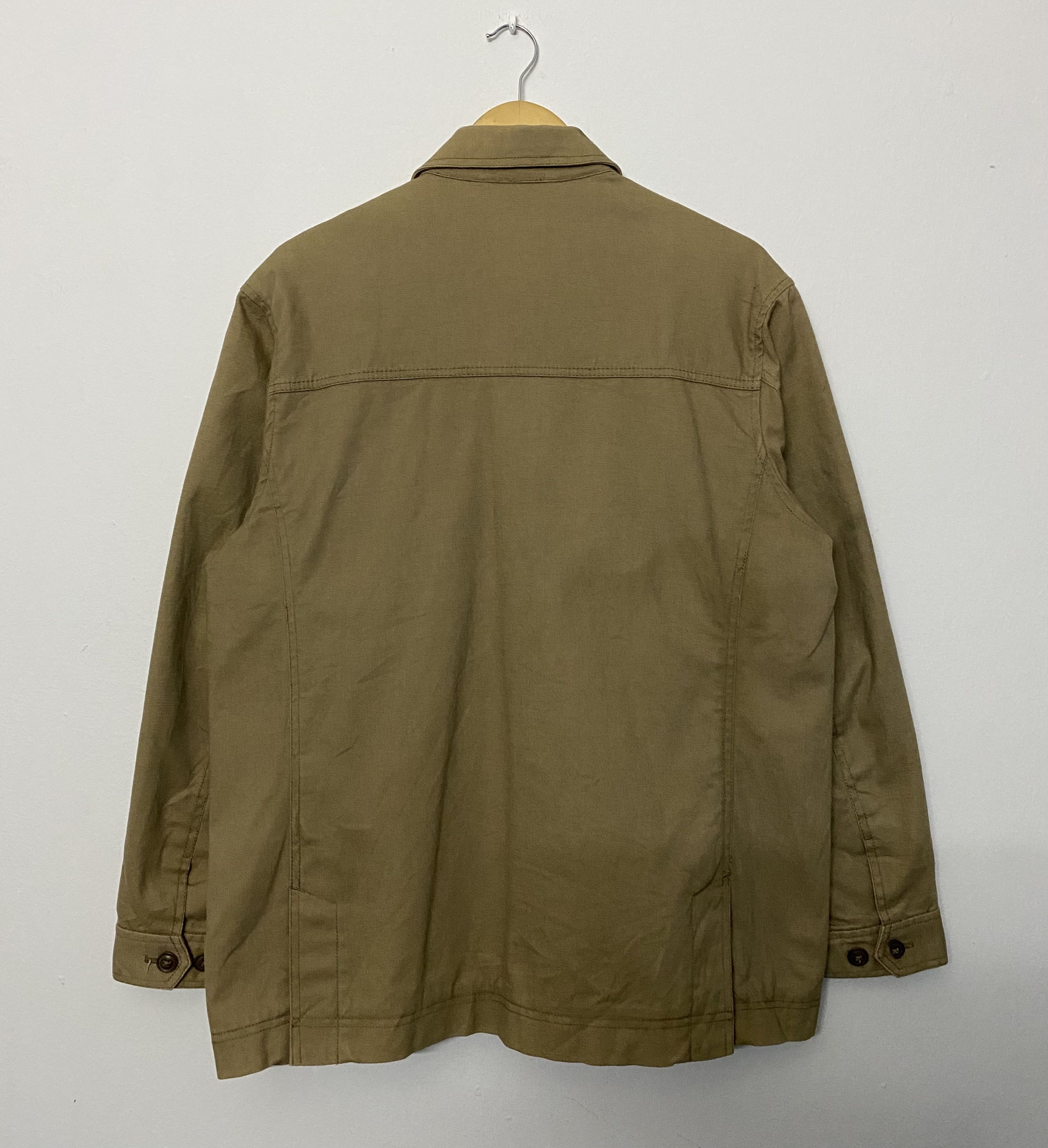 Chaps Ralph Lauren VTG Chaps Ralph Lauren Trucker Jacket L Brown Khaki Size US L / EU 52-54 / 3 - 2 Thumbnail