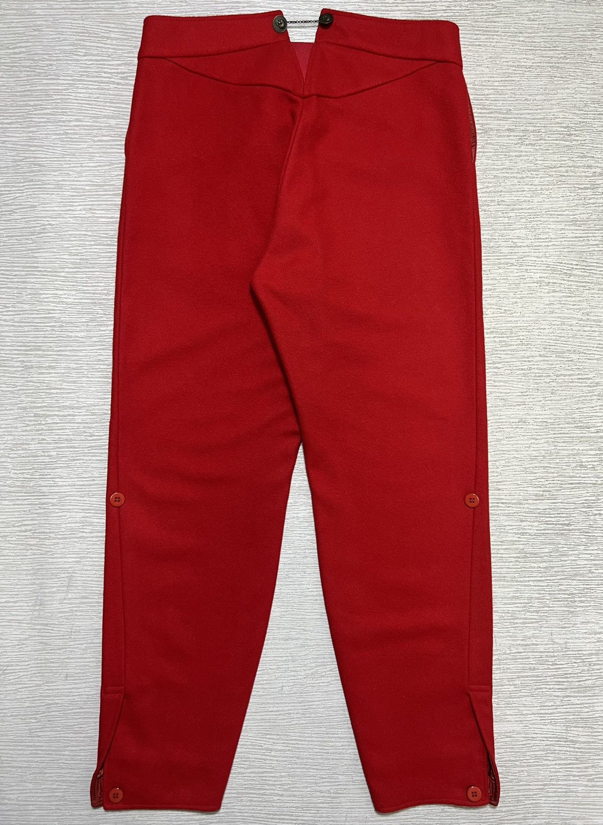 Alexander McQueen Alexander McQueen - FW11 - Coin Detail Wool Cropped Trousers Size US 30 / EU 46 - 2 Thumbnail