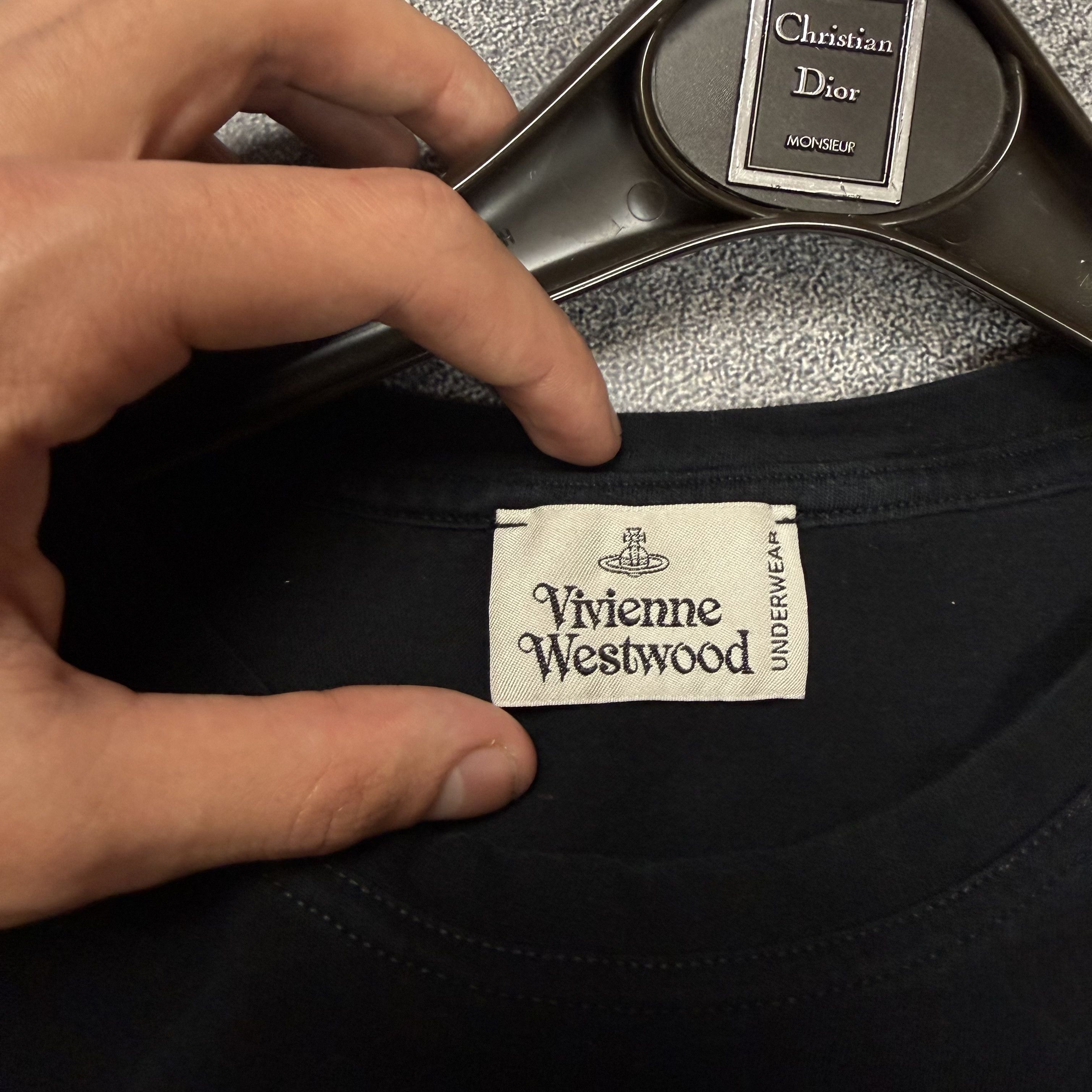 Vivienne Westwood Vivienne Westwood Underwear T-Shirt Black Size XL Size US XL / EU 56 / 4 - 4 Thumbnail