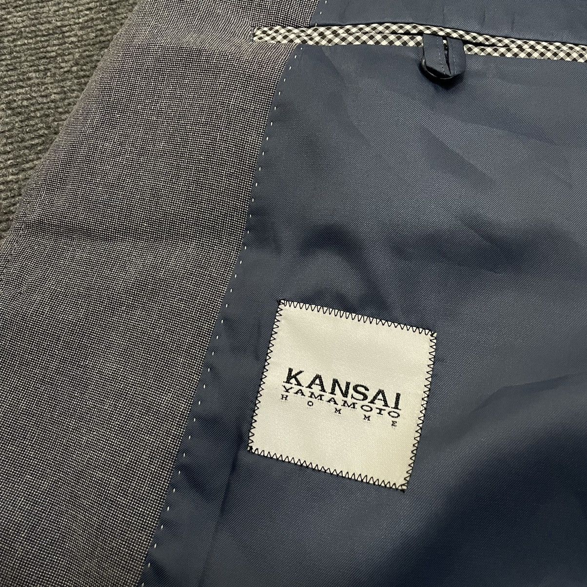 Designer × Japanese Brand × Kansai Yamamoto Kansai Yamamoto Homme Blazer Size 38R - 4 Thumbnail