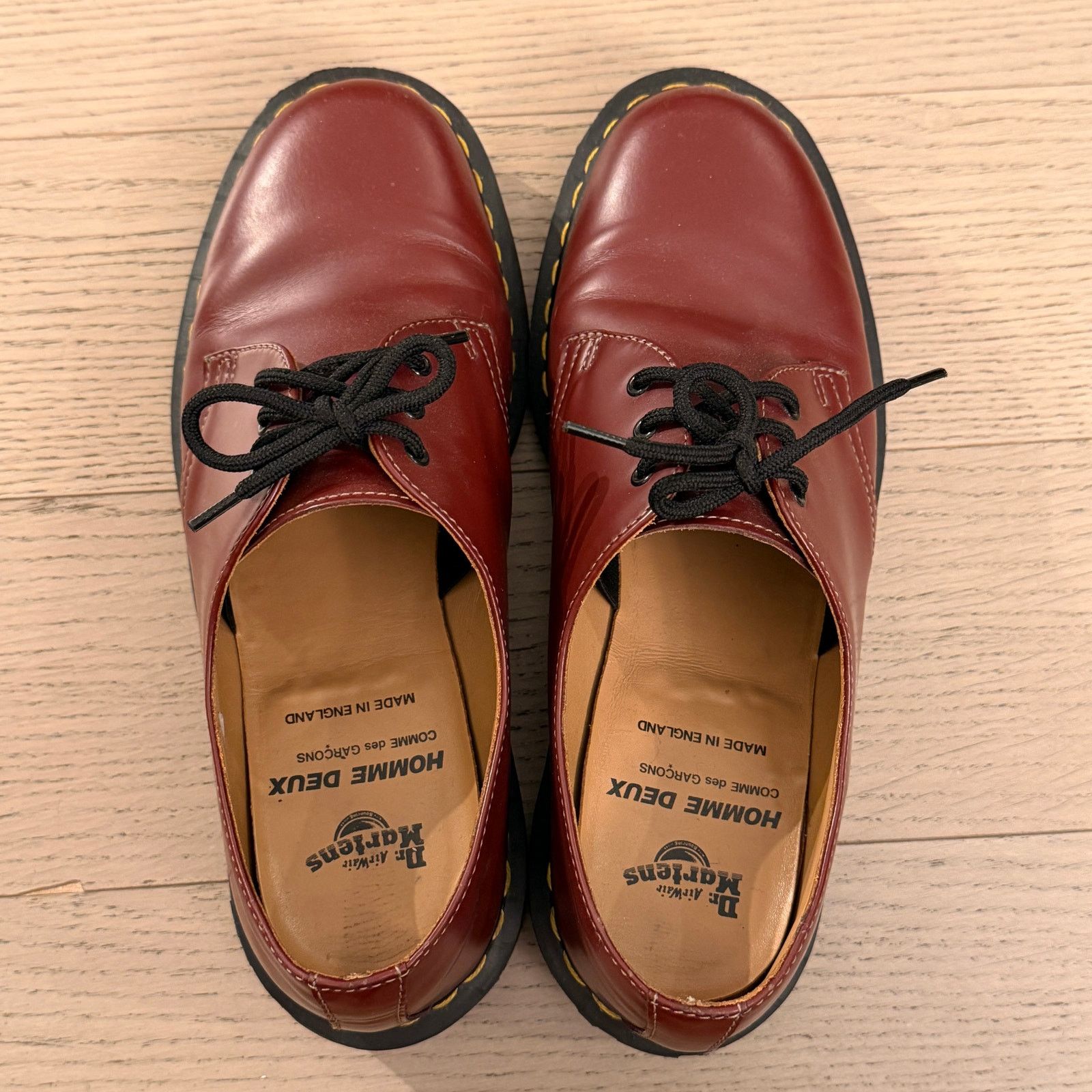 Comme des Garcons Dr Martens Comme des Garcons Homme Deux oxblood Size US 9 / EU 42 - 4 Thumbnail