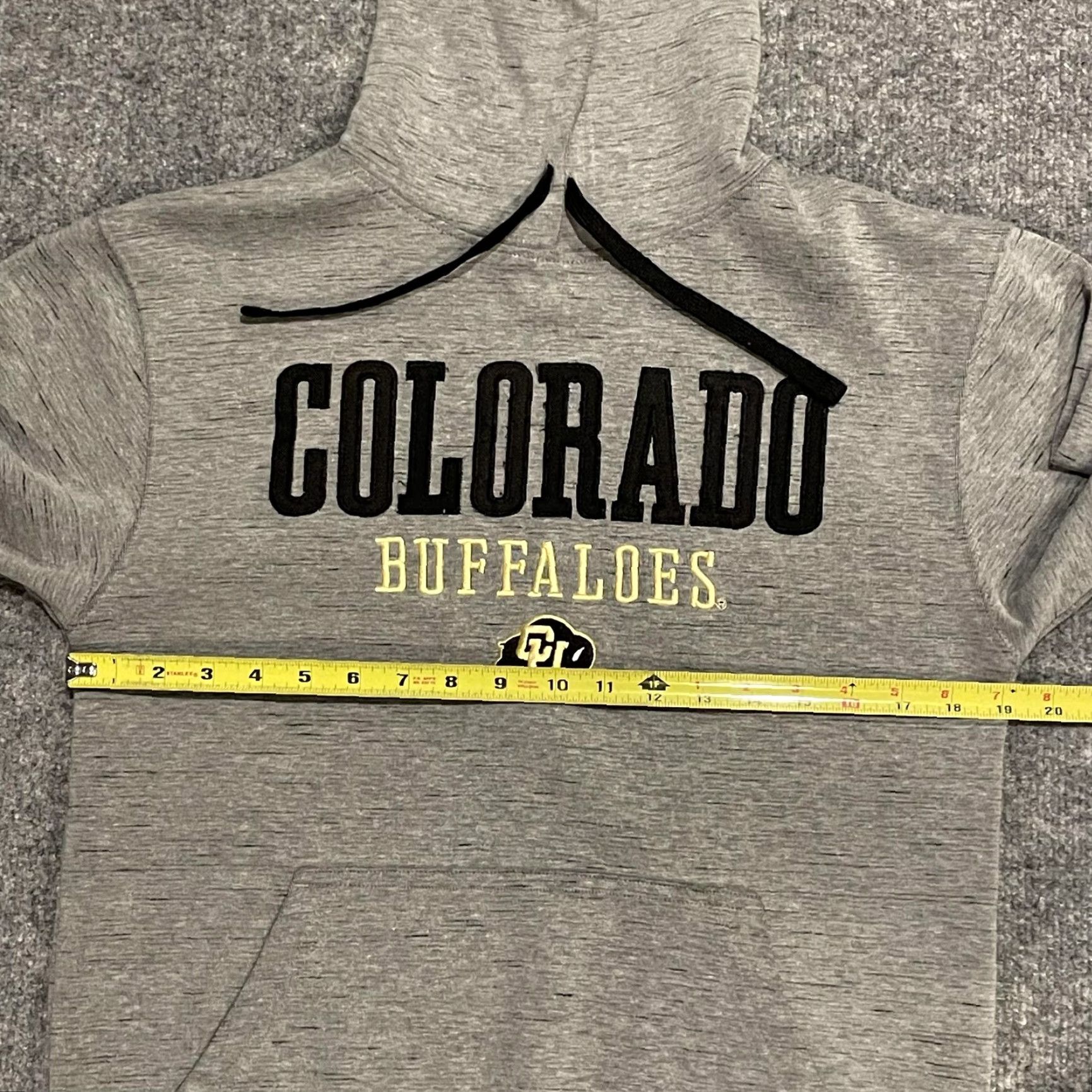 Champion Champion Colorado Buffaloes Hoodie Mens Small Grey Pullover College Football Size US S / EU 44-46 / 1 - 7 Thumbnail