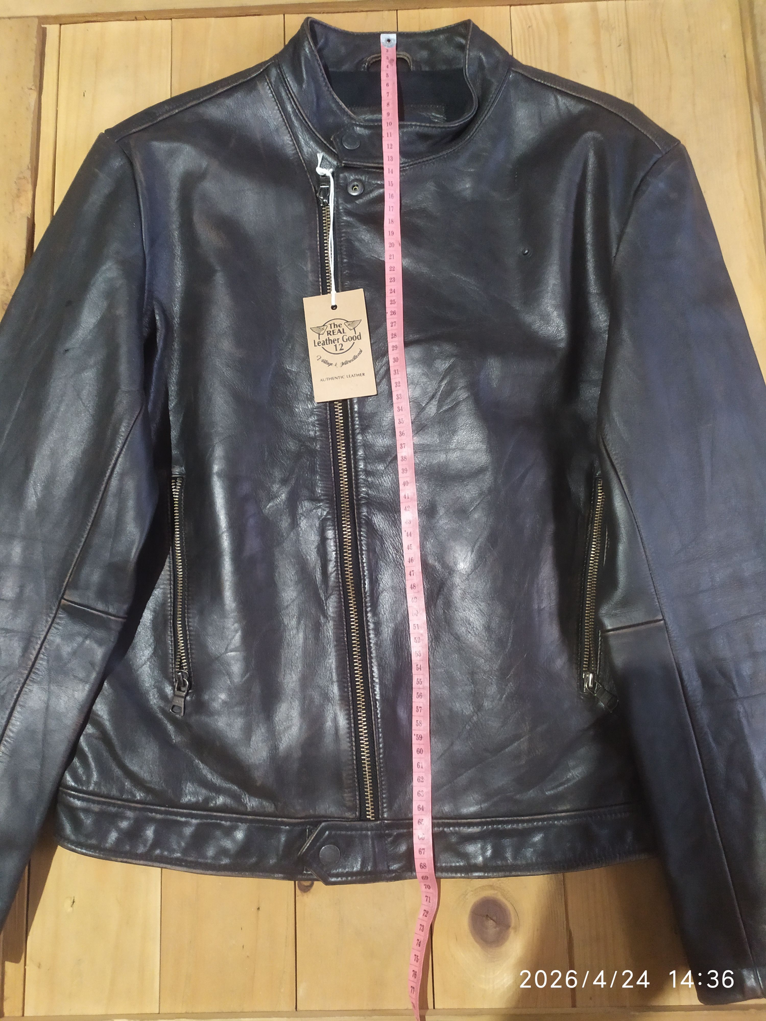 Banana Republic BANANA REPUBLIC LEATHER CAFECTO JACKET Size US L / EU 52-54 / 3 - 14 Thumbnail