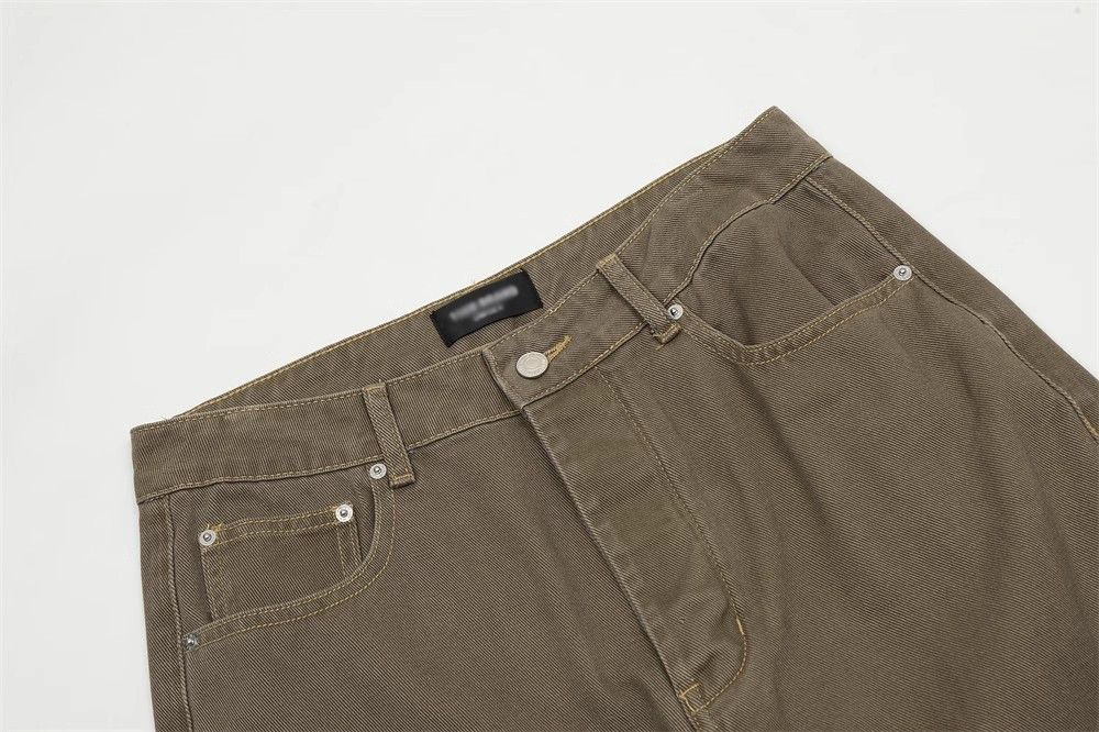 Japanese Brand × Jean Men's trendy retro loose versatile casual flared jeans Size US 34 / EU 50 - 3 Thumbnail