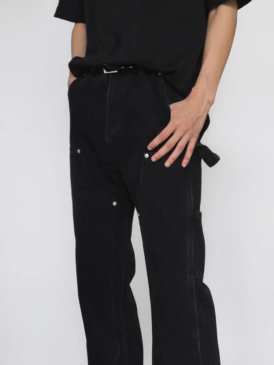 Japanese Brand × Jean High street lumberjack style workwear jeans Size US 30 / EU 46 - 5 Thumbnail