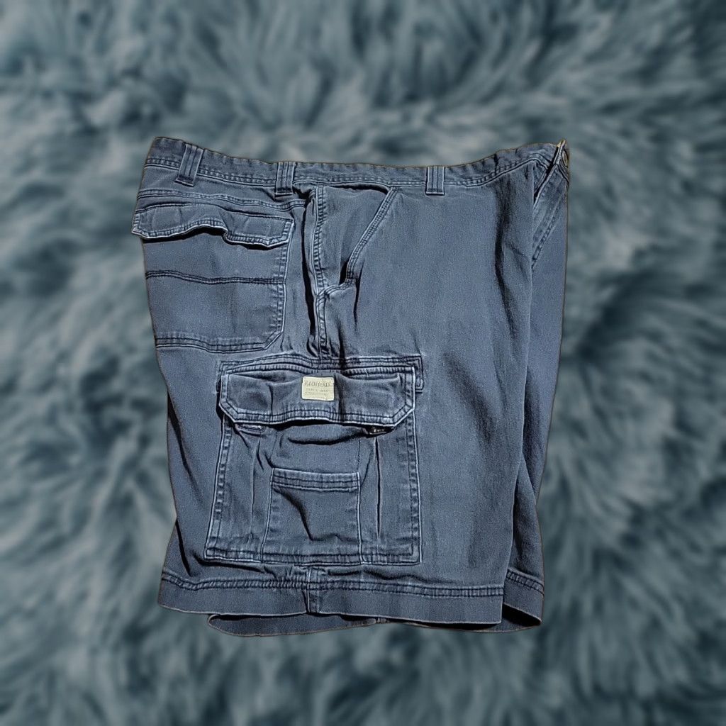 Vintage VINTAGE Redhead Brand Co. Cargo Shorts 42" Waist 20" Length Blue 6 Pocket Mens Size US 42 / EU 58 - 1 Thumbnail