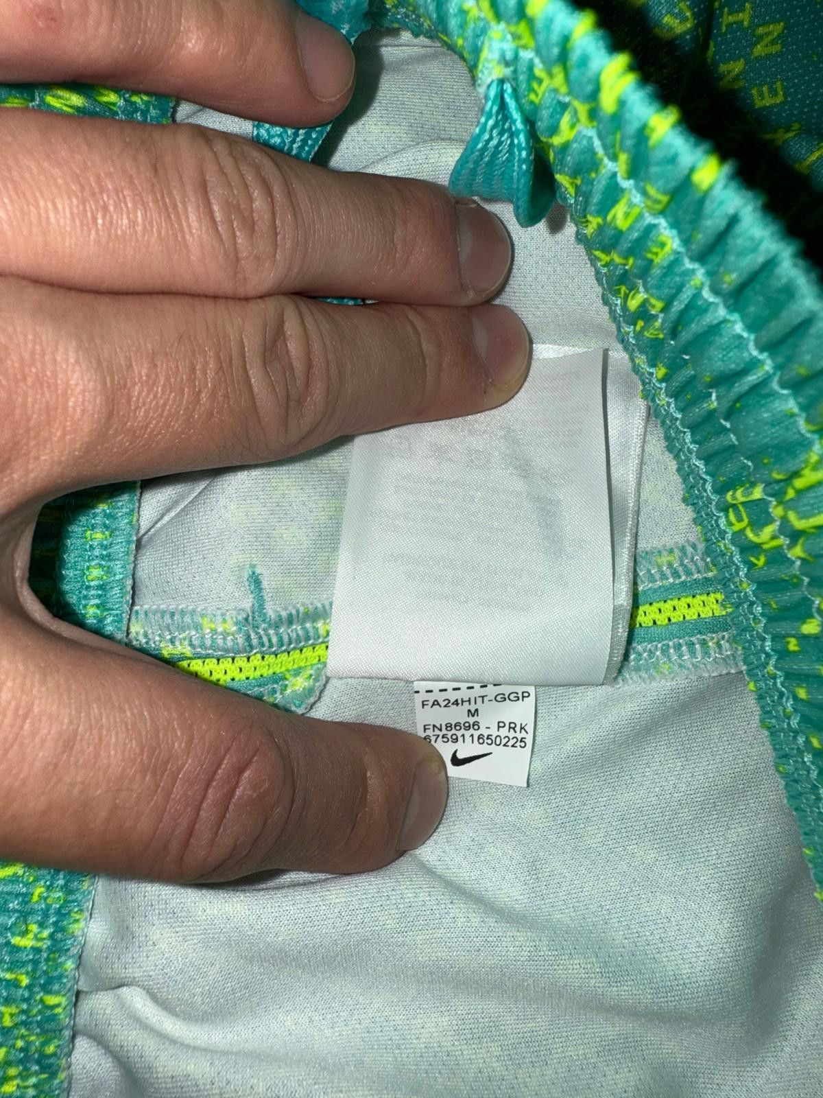 Nike Nike Boys Performance Dri-Fit All Over Print Shorts Sample Size US 26 / EU 42 - 8 Thumbnail