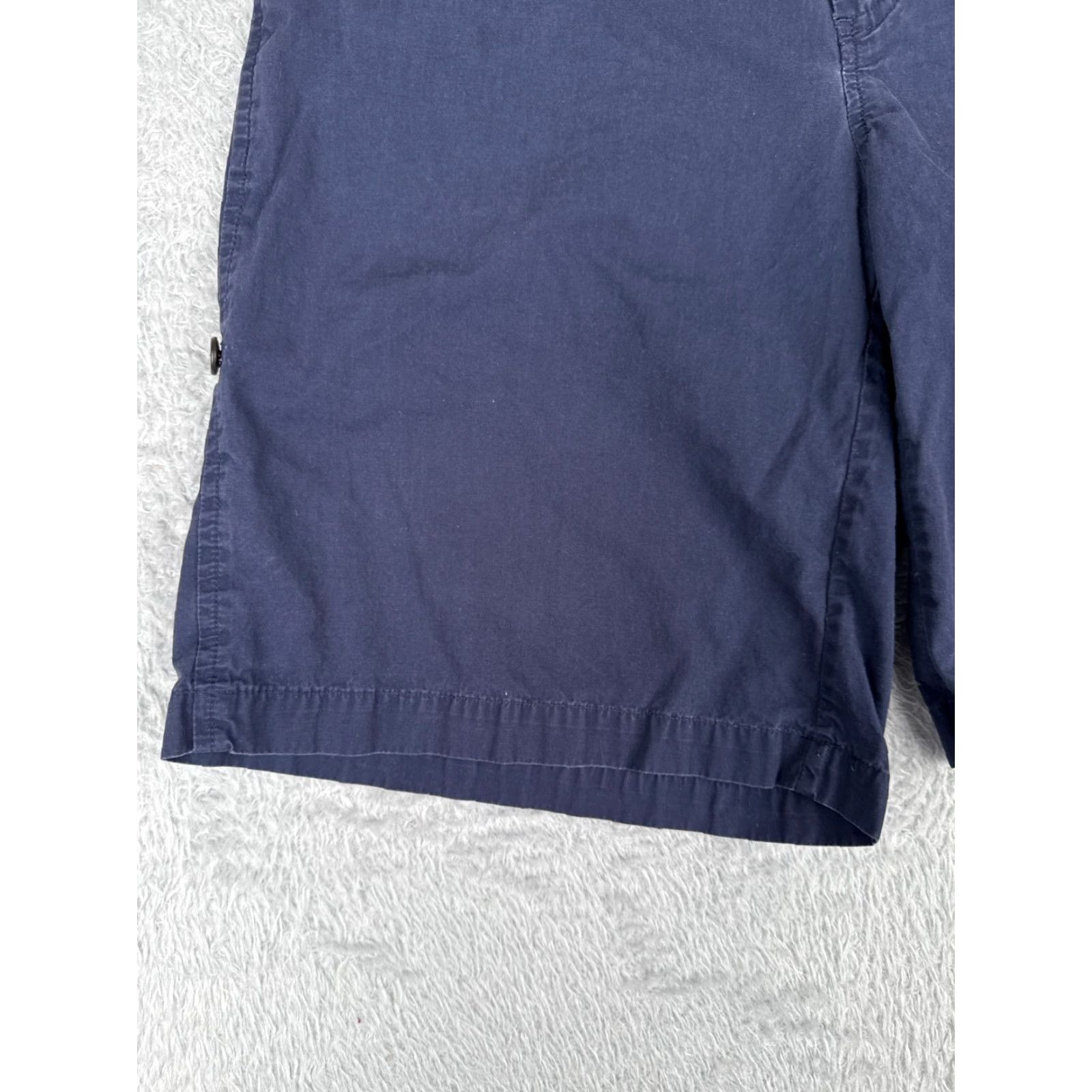 Ralph Lauren Lauren Ralph Lauren Shorts Women 6 Blue Chino Cotton Knit Roll Up Knit Hike Camp Casual Activewear Travel Workwear 90s? (none) Size 28" / US 6 / IT 42 - 3 Thumbnail