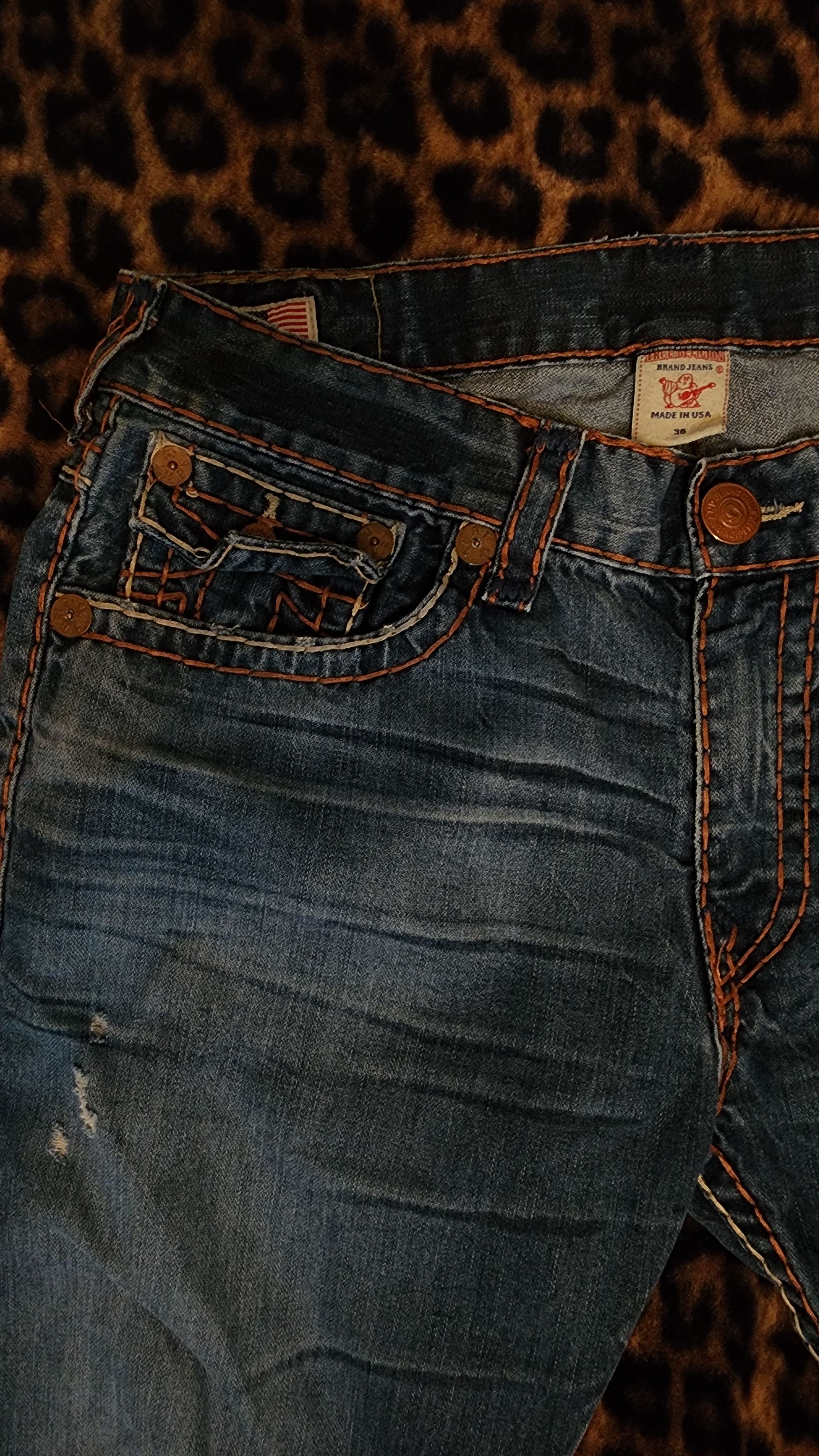 True Religion True Religion Super T vintage jeans Size US 36 / EU 52 - 8 Thumbnail