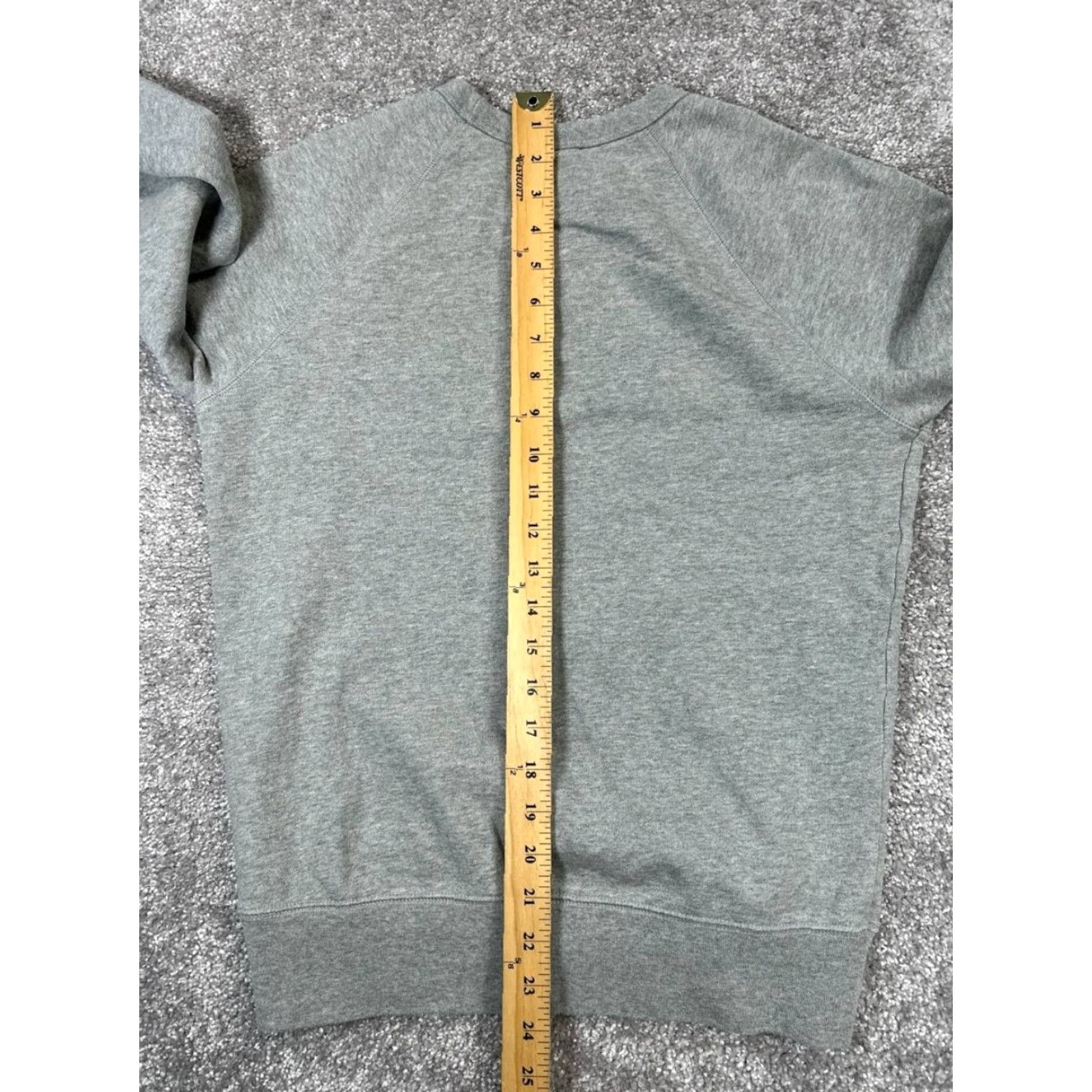 Everlane Everlane Sweatshirt Womens XS Gray Cotton Fleece Shirt Pullover Crew Neck Winter Fall Spring Womens Size XXS / US 00 / IT 34 - 7 Thumbnail
