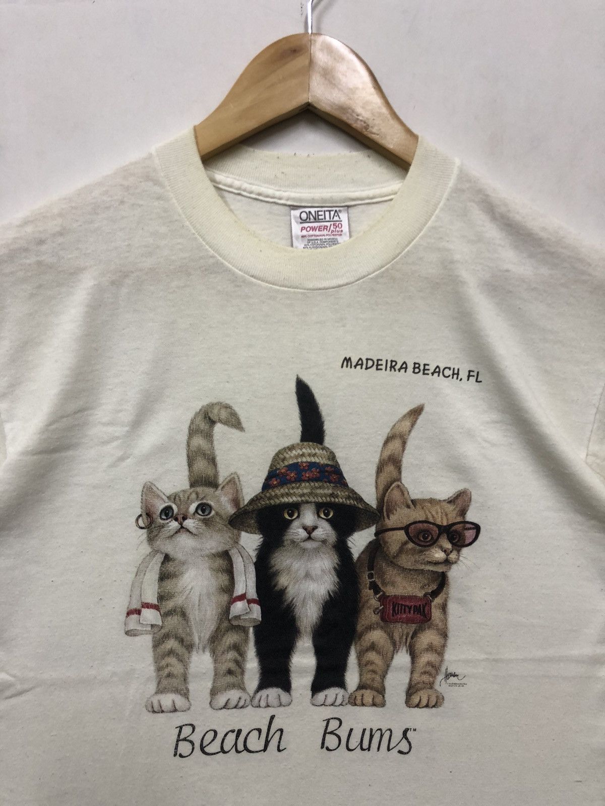 4GSELLER × Vintage VINTAGE CAT MIRROR BEACH BUMS Size US M / EU 48-50 / 2 - 7 Thumbnail