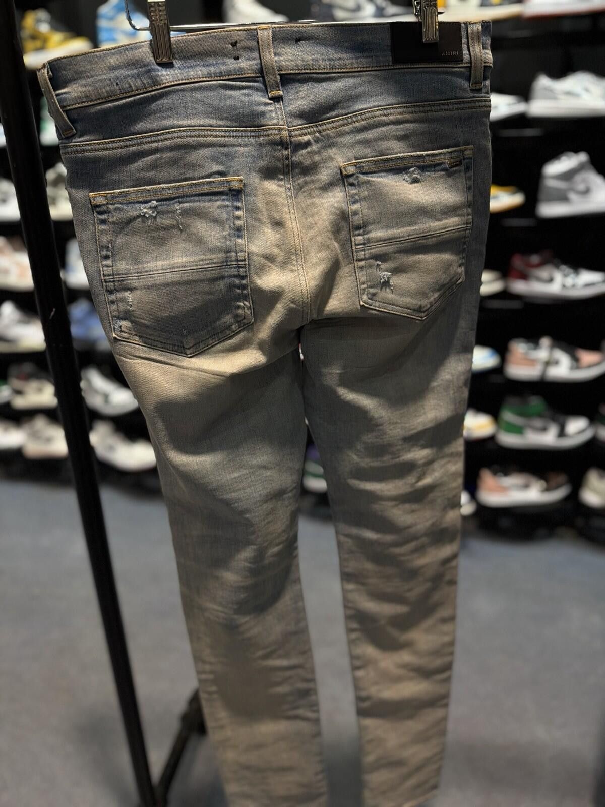 Amiri Size 33 - Amiri Blue PatchWork Design Jeans 100% Authentic Size US 33 - 8 Thumbnail