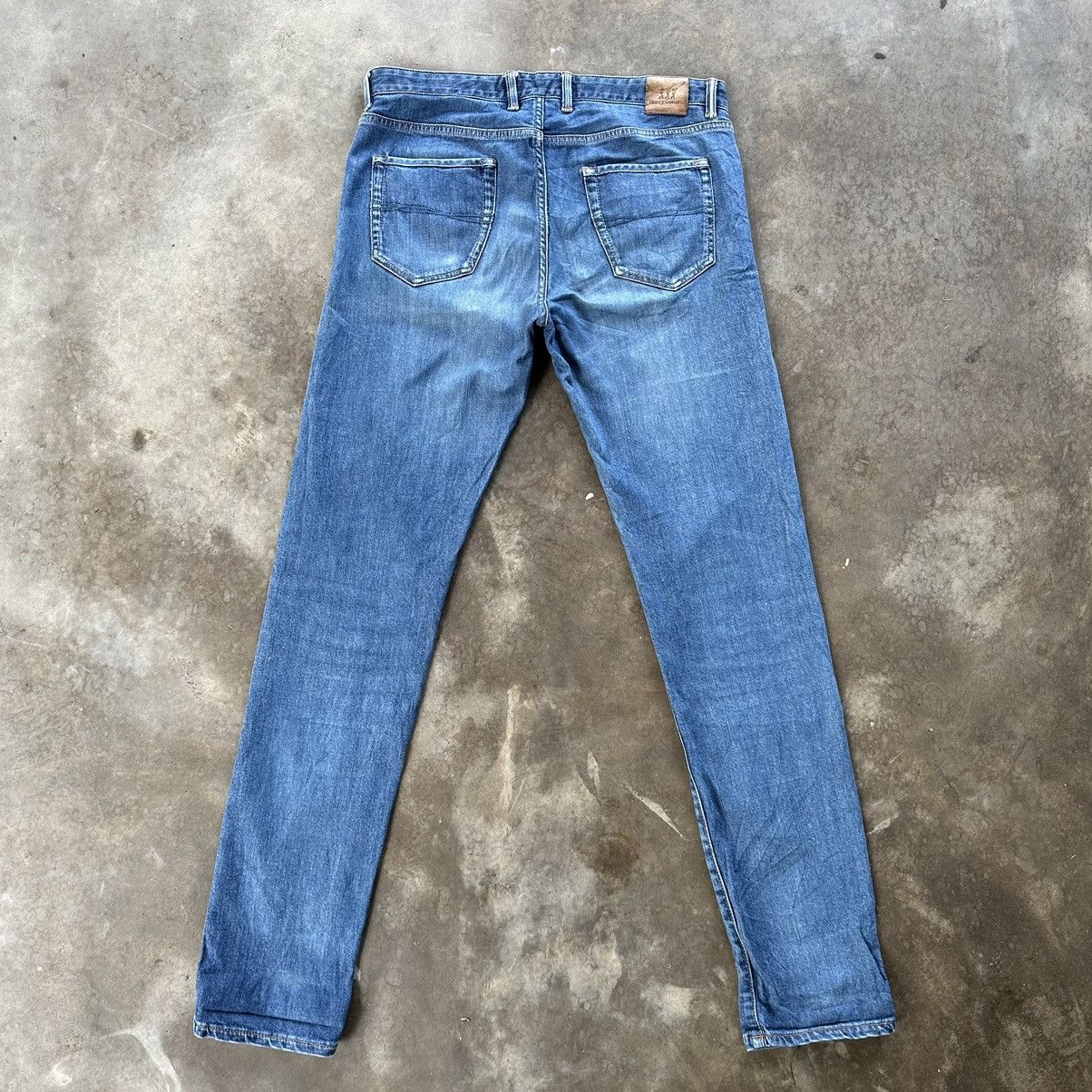 Japanese Brand Vintage Henry Cottons Distressed Faded Denim Jean Pant W34 Size US 34 / EU 50 - 9 Thumbnail