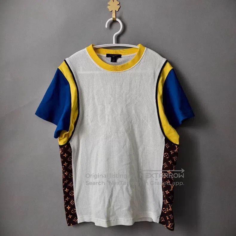 Louis Vuitton Louis Vuitton Reading patchwork logo short sleeve Size US S / EU 44-46 / 1 - 1 Thumbnail