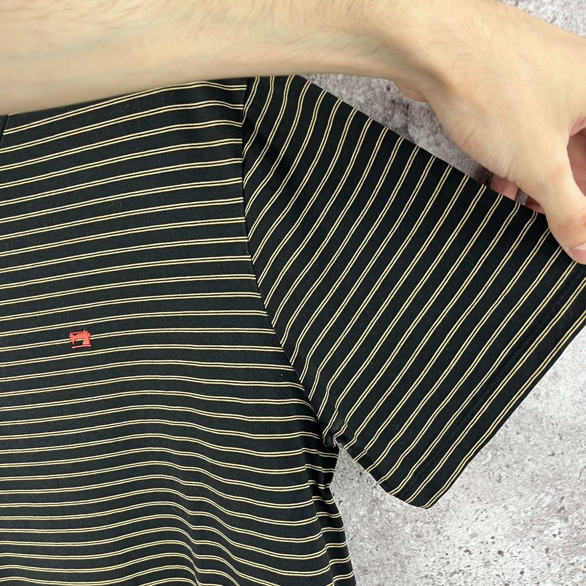 Scotch & Soda Scotch & Soda T-Shirt Stripes Small Logo Size XXL Size US XXL / EU 58 / 5 - 5 Thumbnail