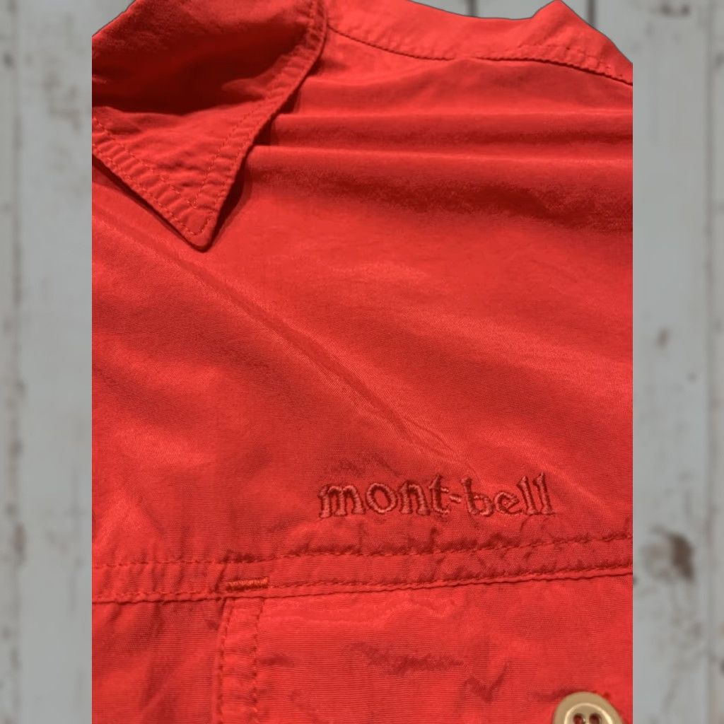 Lands' End VINTAGE Lands' End Mont-Bell Shirt Red Nylon Button-Up Large Casual Outdoor Mens Size US L / EU 52-54 / 3 - 1 Thumbnail