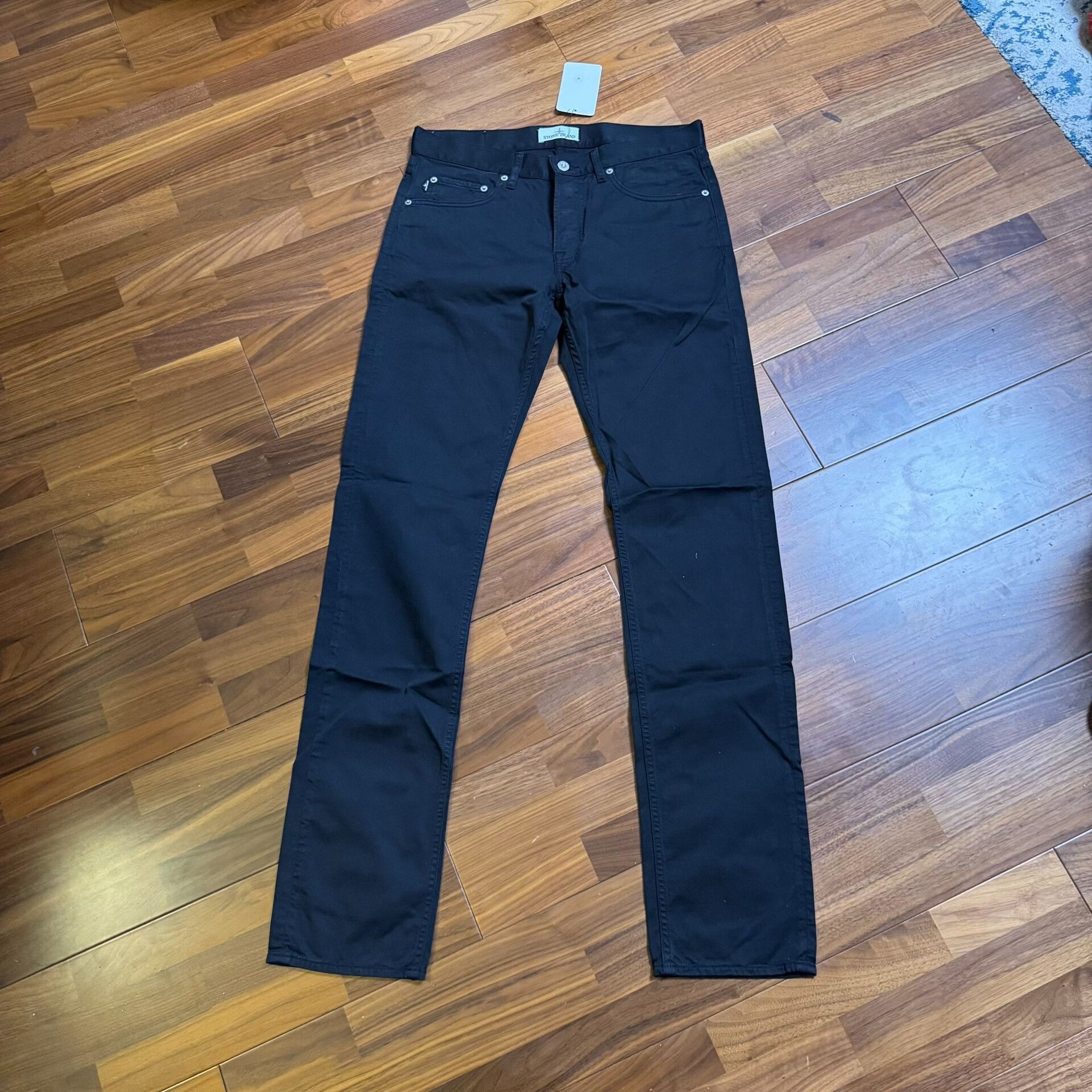 Stone Island Stone Island Men's Slim Fit Cotton Pants Size US 30 / EU 46 - 1 Thumbnail