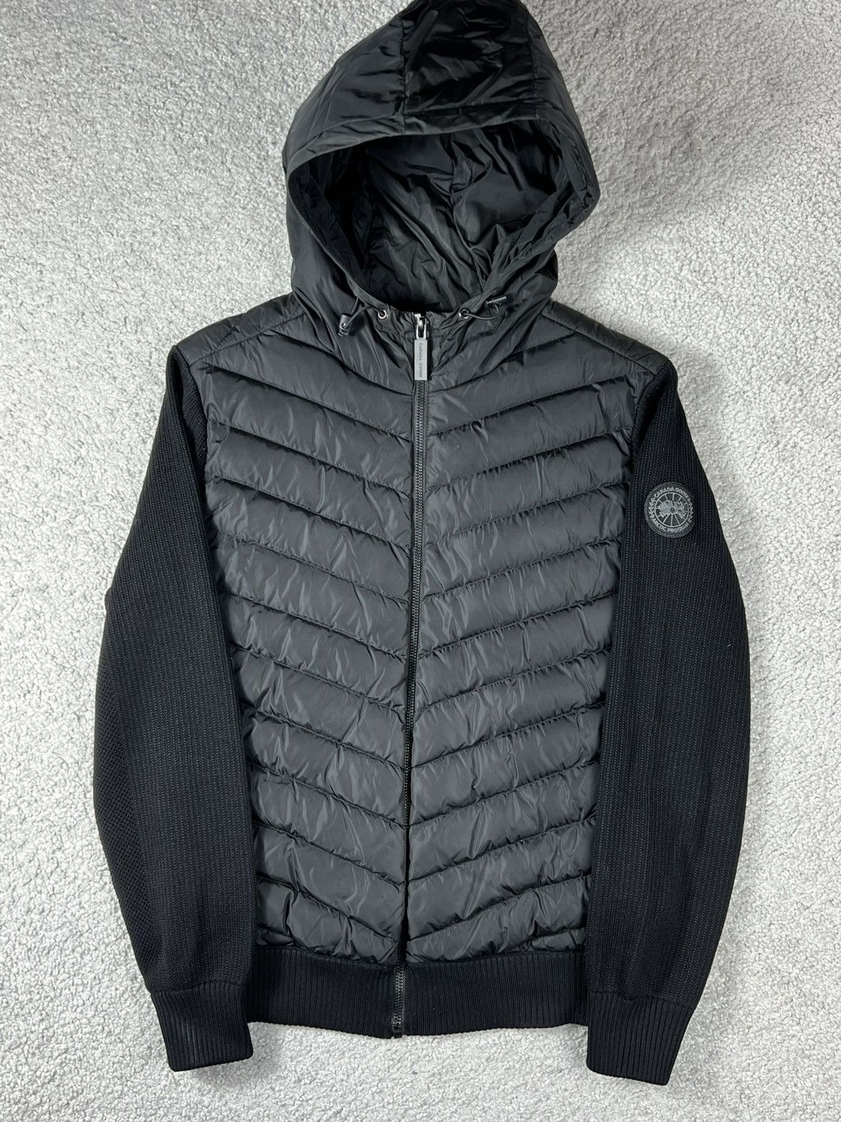 Canada Goose Canada Goose Black Black Label Hybridge Quilted Knit Jacket Size US M / EU 48-50 / 2 - 1 Thumbnail