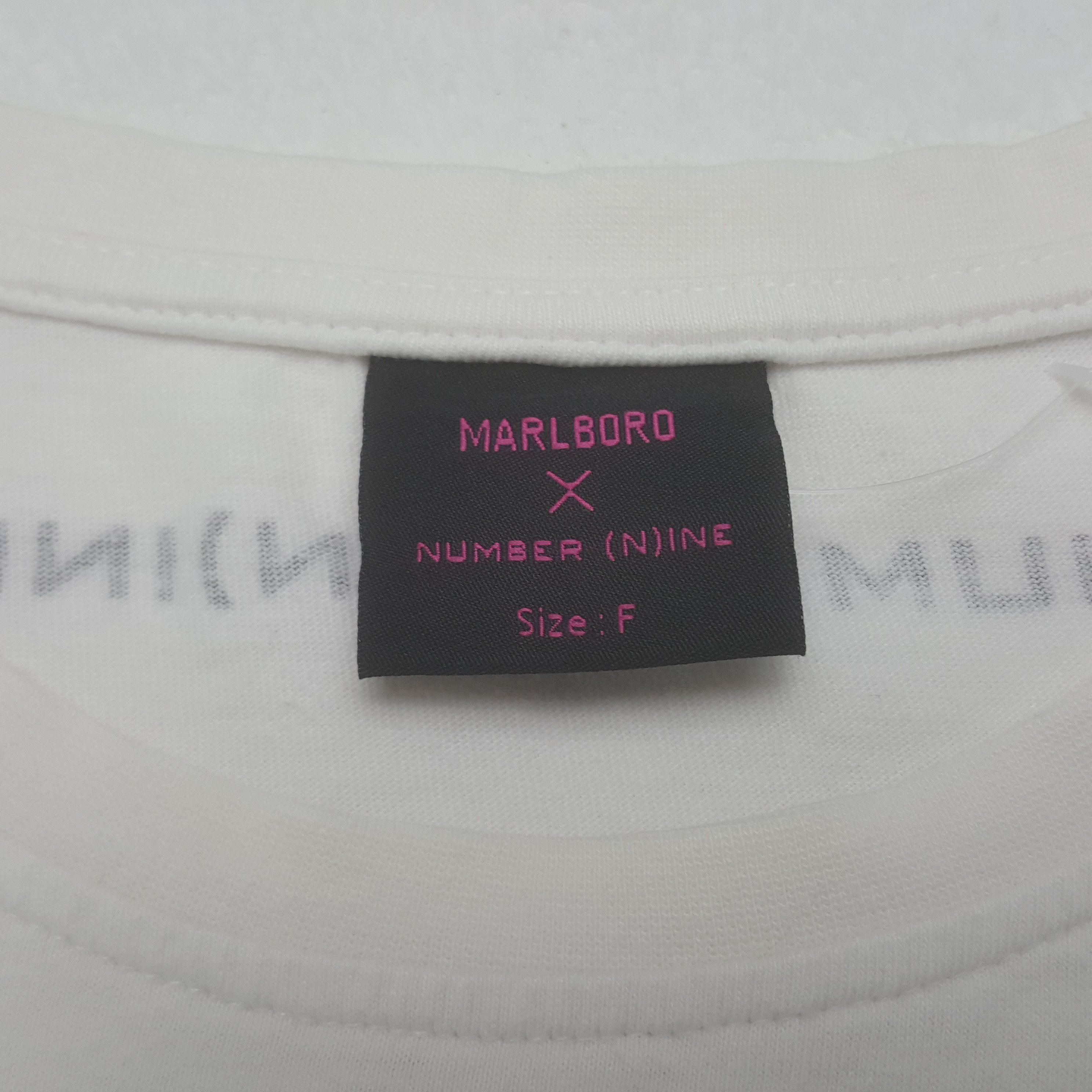 Marlboro × Number (N)ine × Vintage Vintage Marlboro X Number (N)ine Japanese Brand Tshirt Size US L / EU 52-54 / 3 - 6 Thumbnail