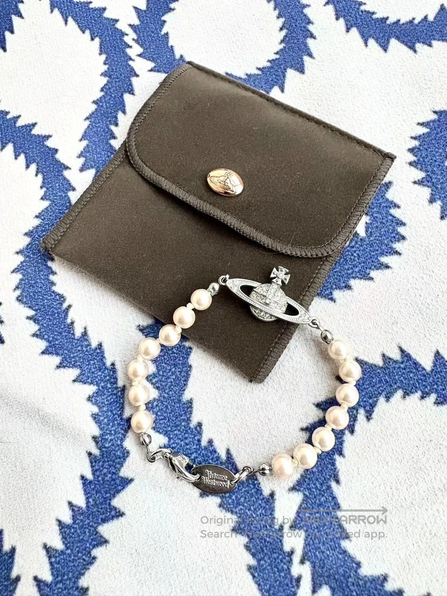 Vivienne Westwood Vivienne Westwood Vintage Pearl Saturn Bracelet. Size ONE SIZE - 1 Thumbnail
