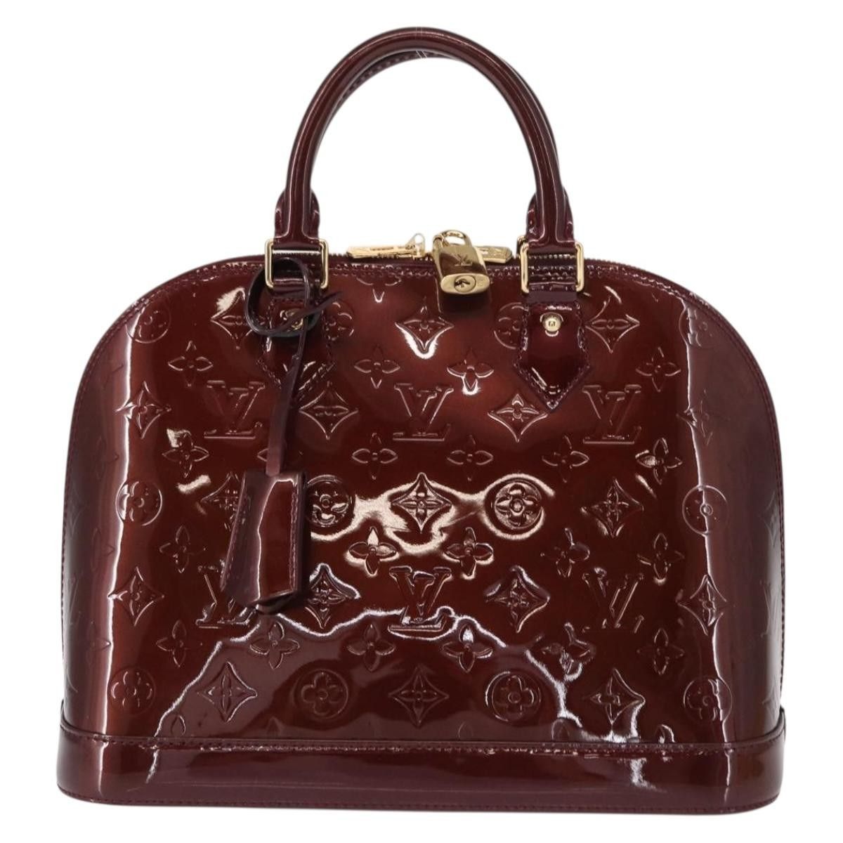 Louis Vuitton Louis Vuitton Alma Handbag Monogram Vernis Size ONE SIZE - 1 Thumbnail