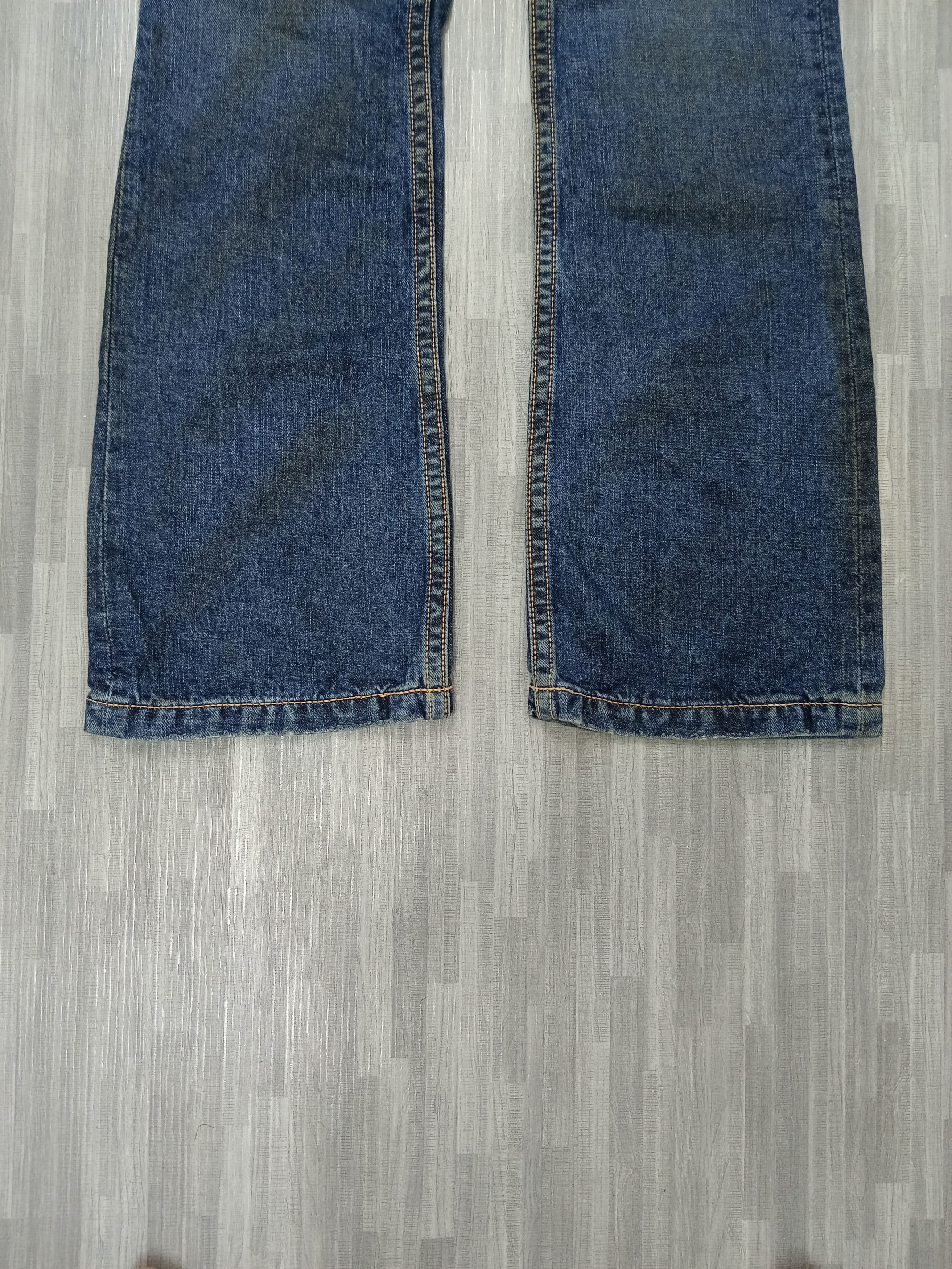 Japanese Brand FLARE SICK ANDROGYNOUS DENIM PANTS Size US 30 / EU 46 - 6 Thumbnail