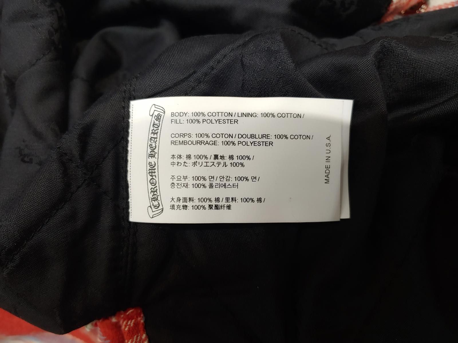 Chrome Hearts Chrome Hearts Padded Flannel Shirt Size ONE SIZE - 4 Thumbnail